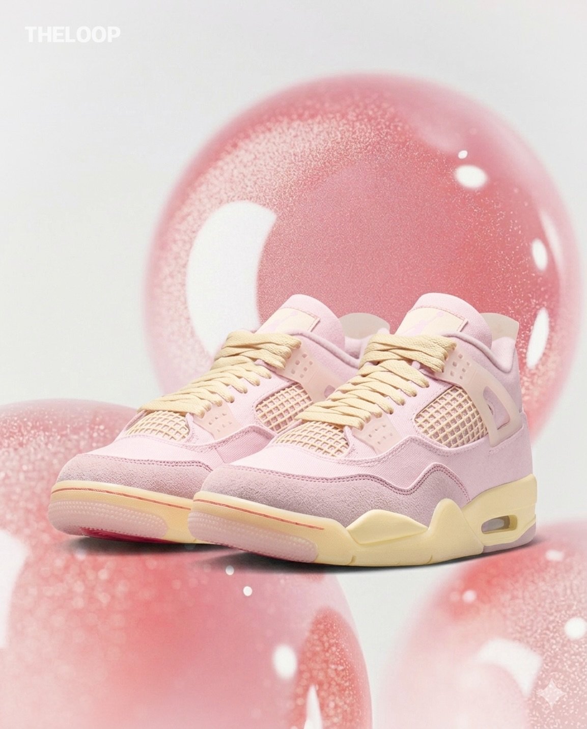 Women&rsquo;s Air Jordan 4 &rdquo;Iced Carmine&ldquo; will be available Thursday 4/23 at 10:00 AM at The Loop. (Yonkers &amp; Spring Valley) 
First come first served. 

Women&lsquo;s: (IB6716-600): $220.00

#jordan4#jordan#sneakers#shoes#sneakerhead