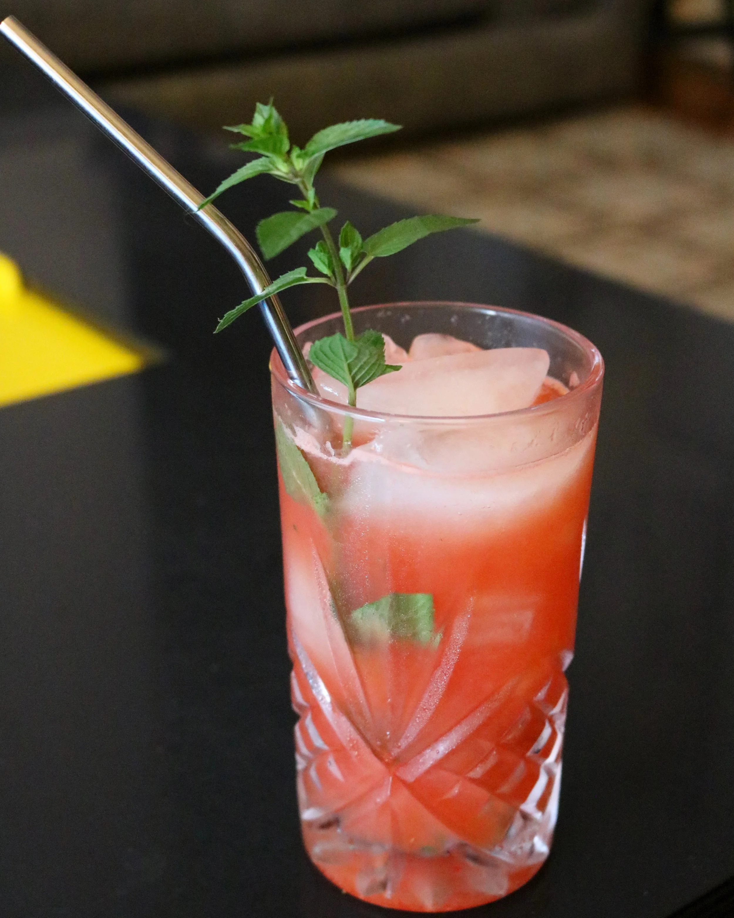 Spicy Mintermelon Cocktail