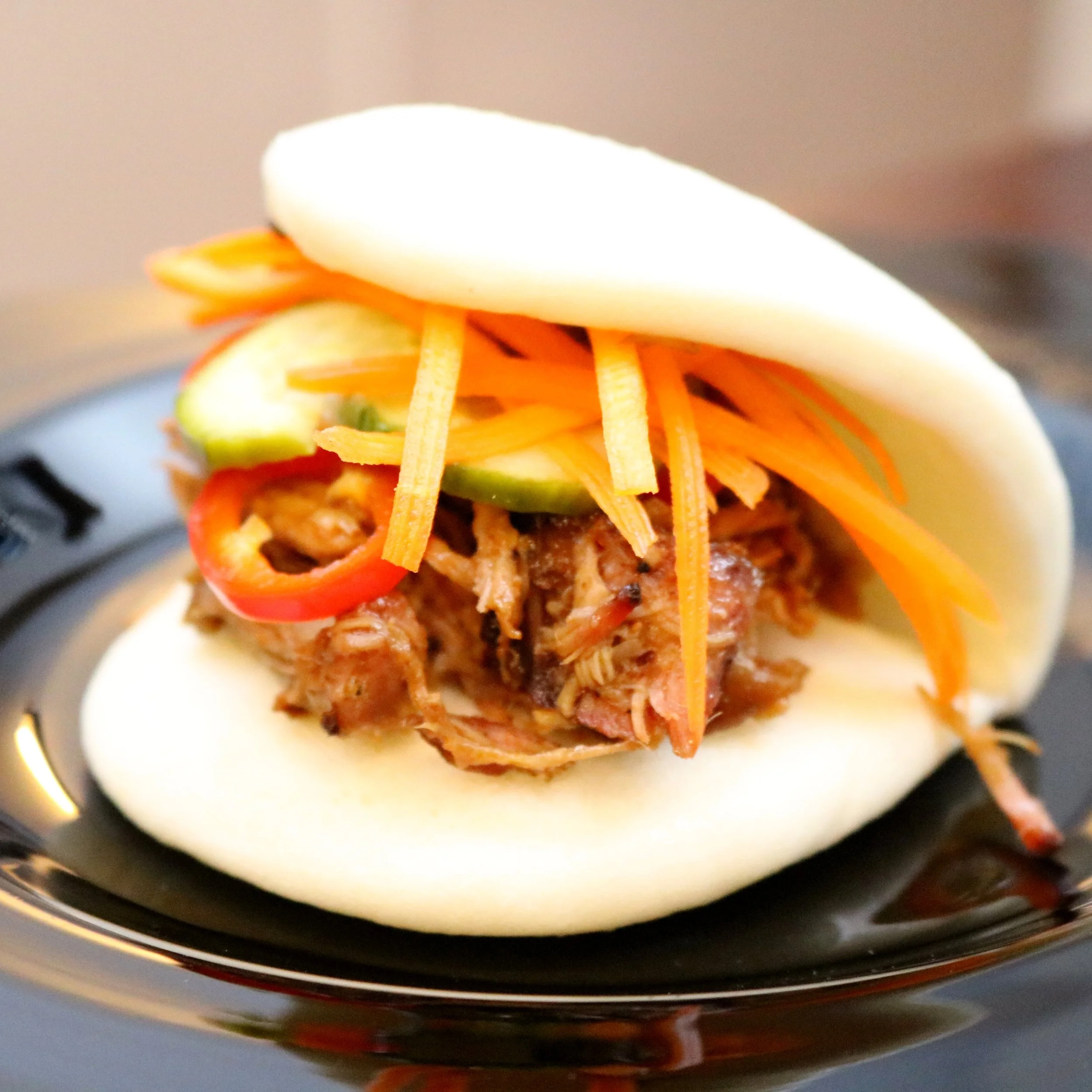 Asian-Style Pulled Pork Bao