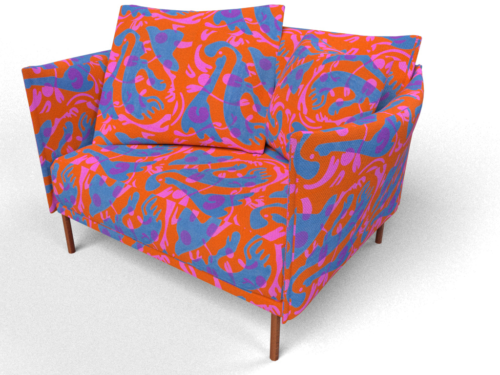 Mod Mood #1 - Upholstery Model
