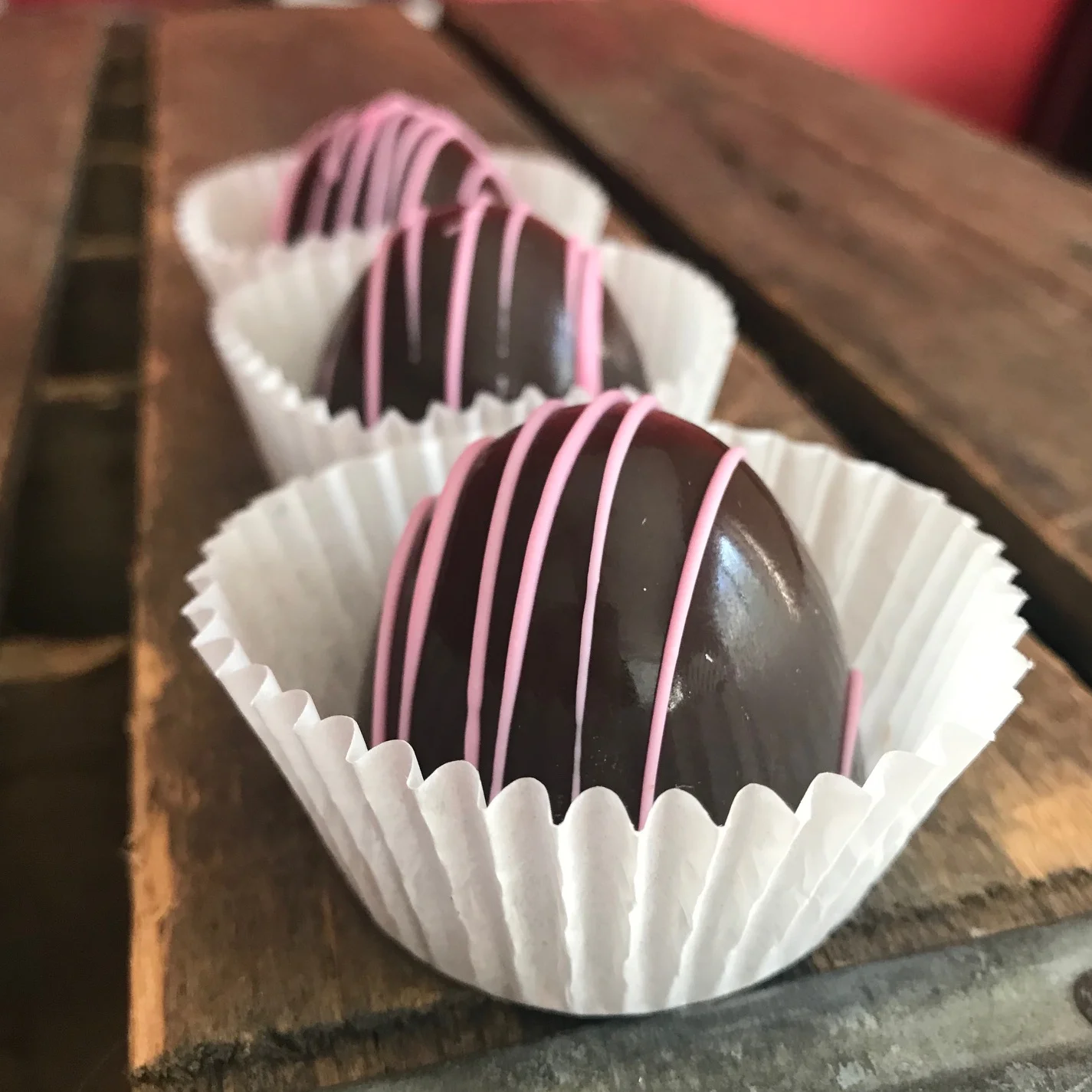 Truffles:  Raspberry