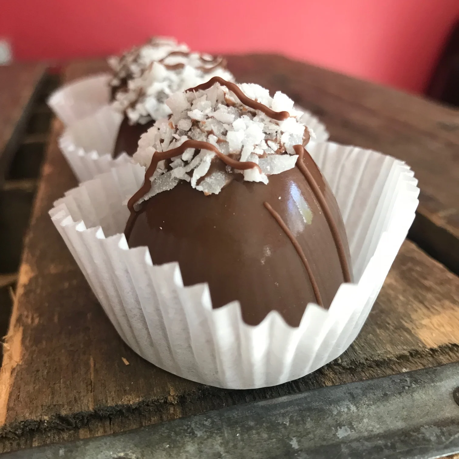 Truffles: Toasted Coconut