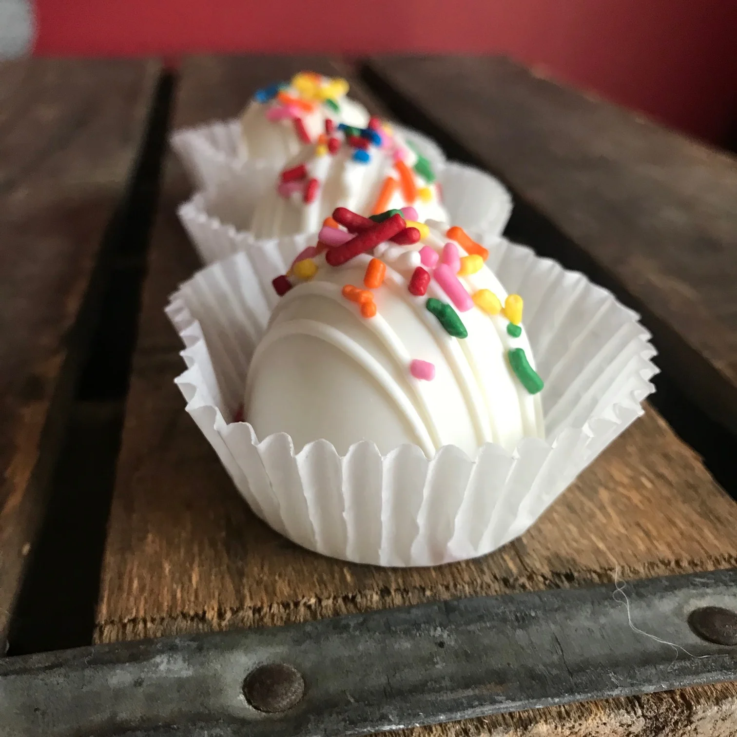 Truffles: Birthday Cake