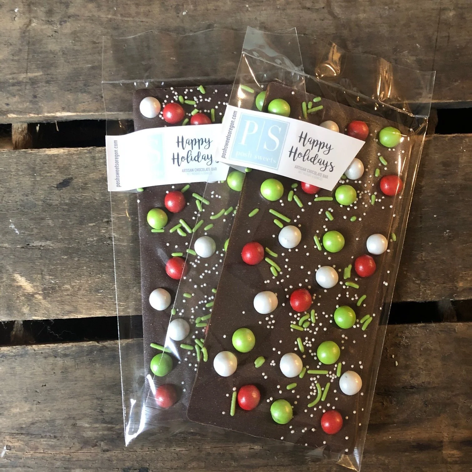 Artisan Chocolate Bars // Happy Holidays