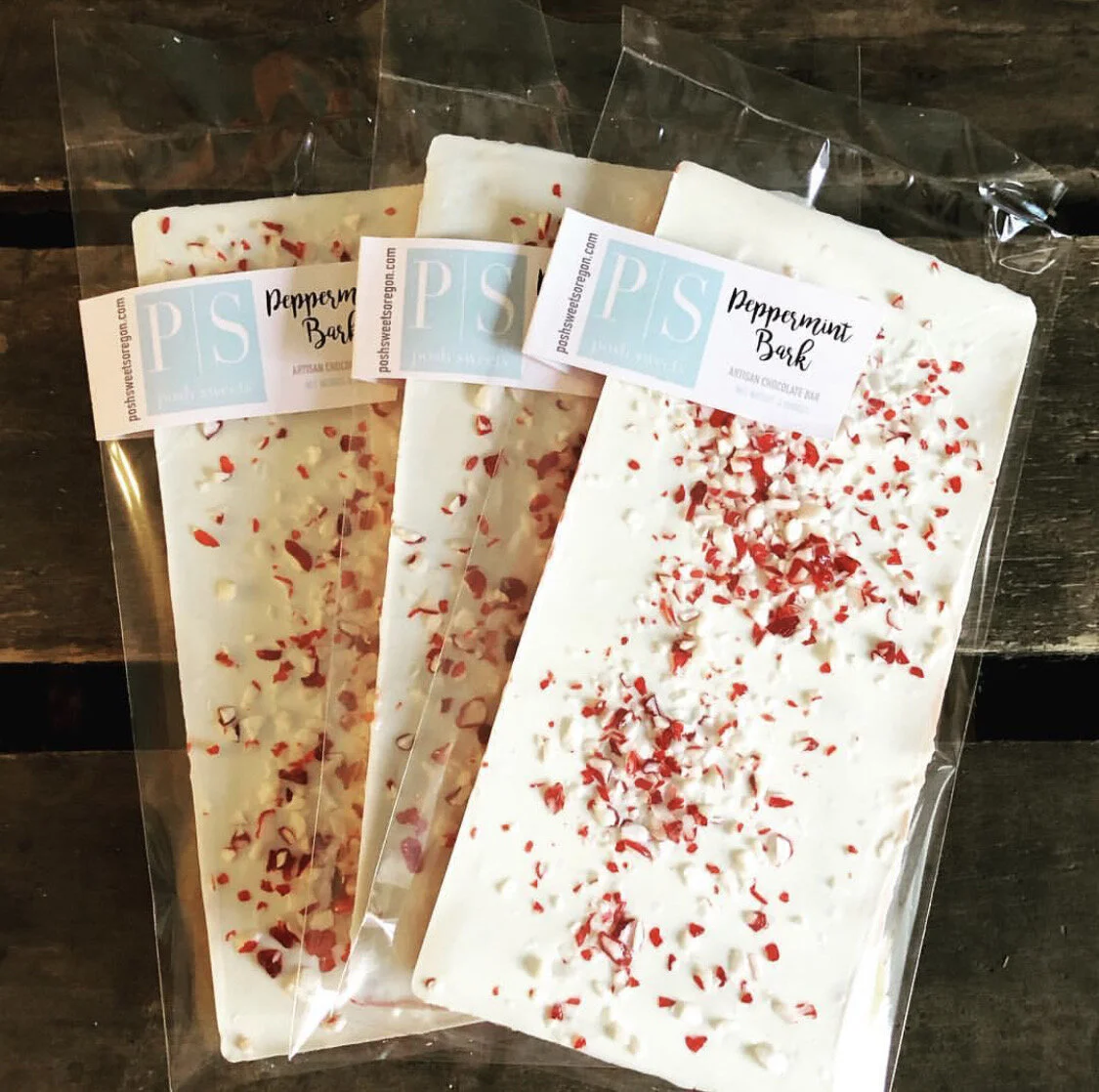 Artisan Chocolate Bars // Peppermint Bark