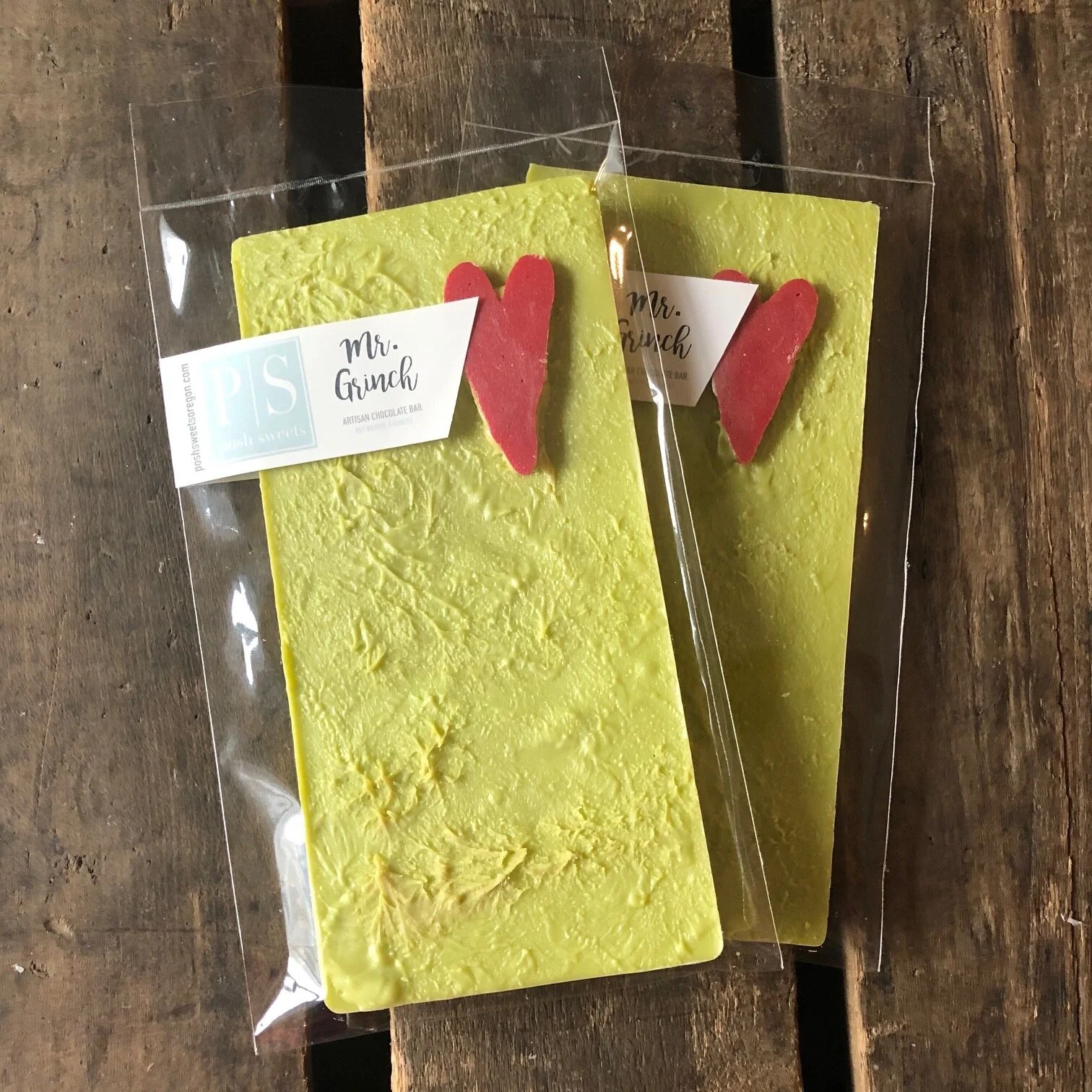 Artisan Chocolate Bars // Mr. Grinch