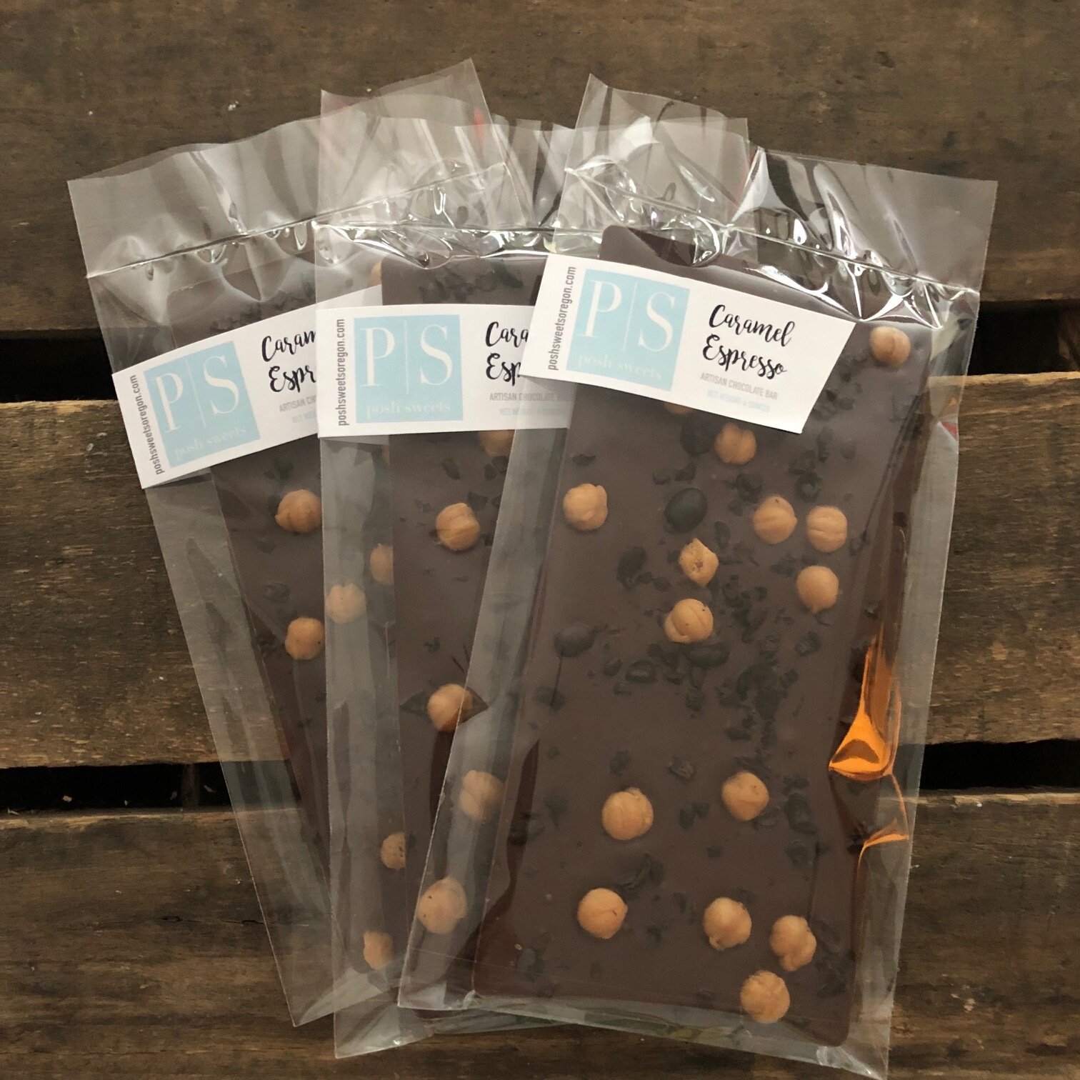 Artisan Chocolate Bars // Caramel Espresso