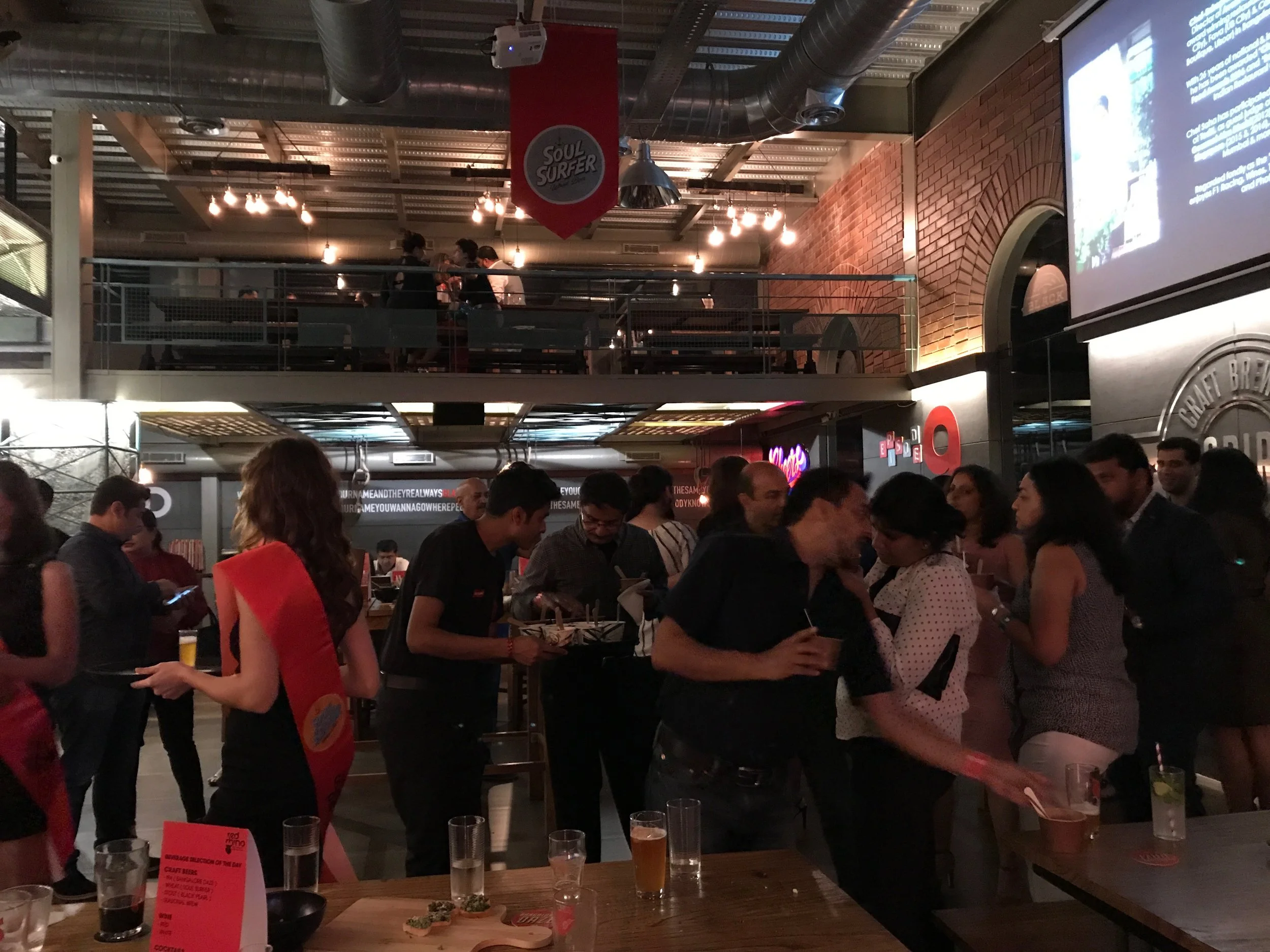 Microbrewery | Red Rhino | Launch Party Bengaluru | PritishSocial | Food Blogger