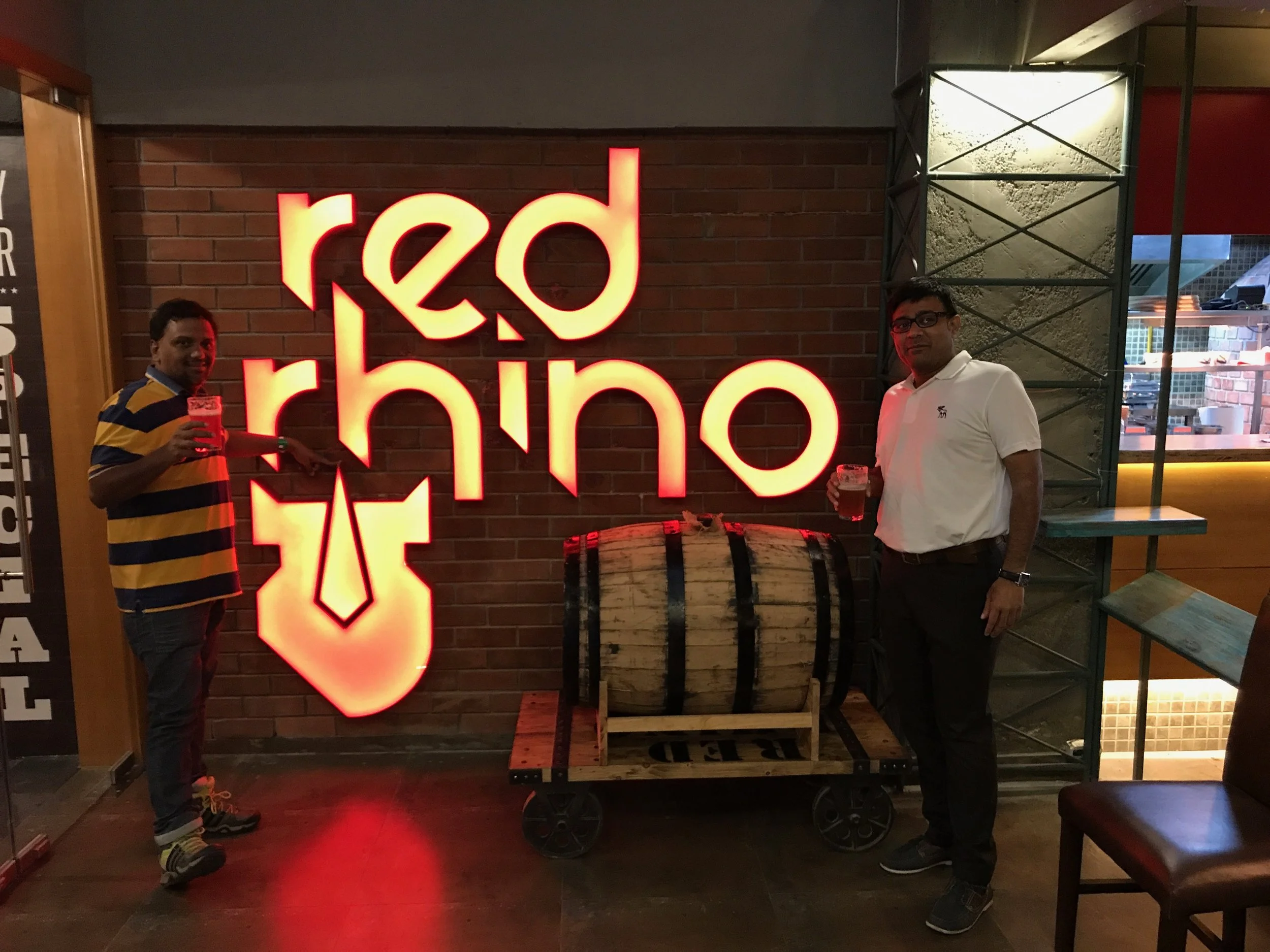 Portrait | Launch Party Microbrewery | Red Rhino | Bengaluru | PritishSocial | Food Blogger