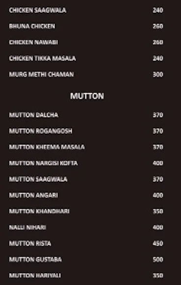 Food Menu | Mutton | NH7 Refuel Restaurant | Bangalore Highway