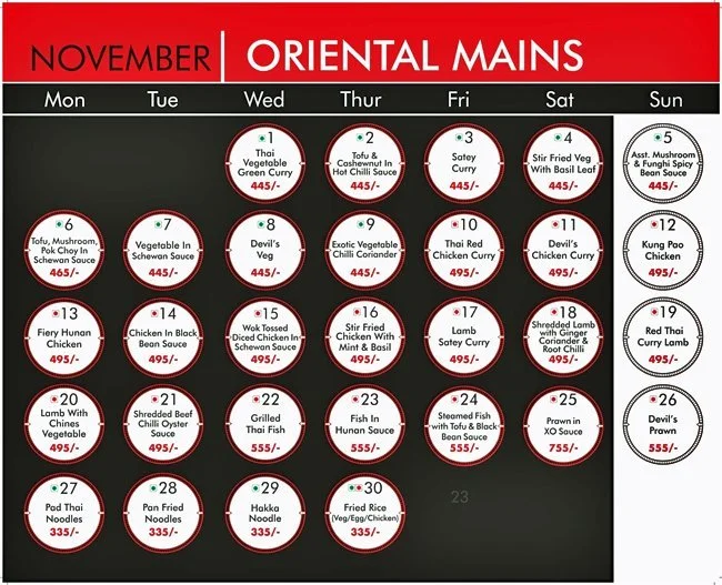 Warehouse Cafe Menu Connaught Place 11