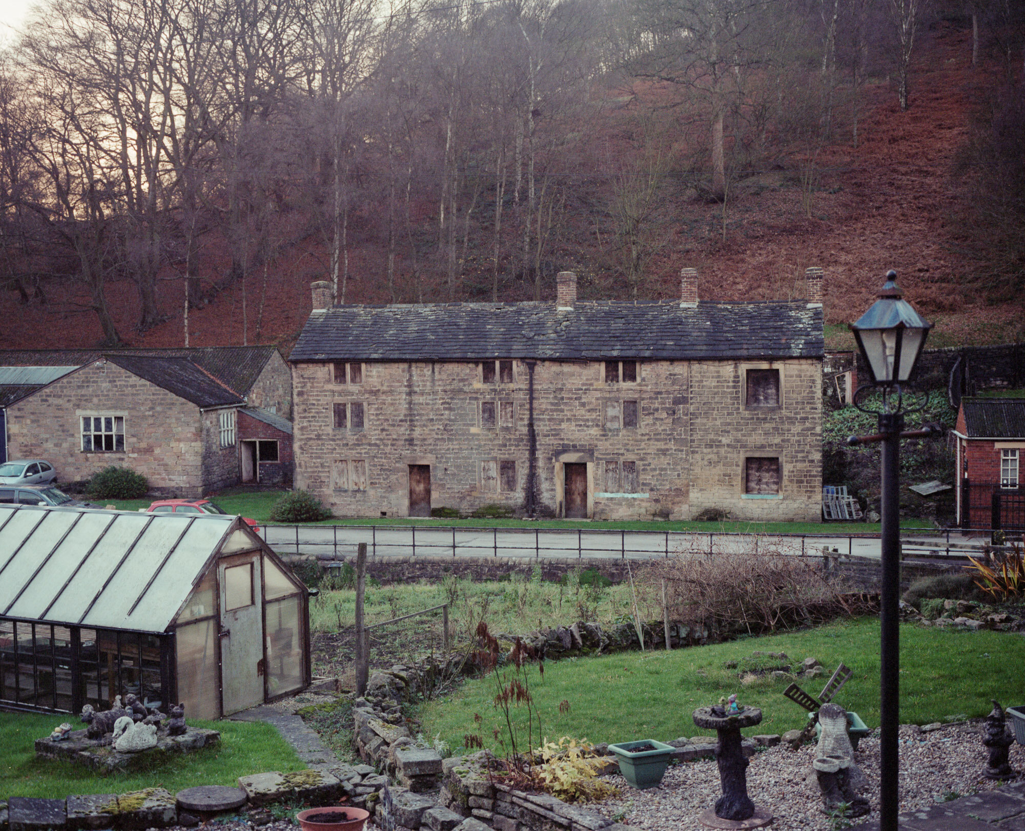  Mill worker cottages, John Smedley factory, Lea Mills, Matlock 