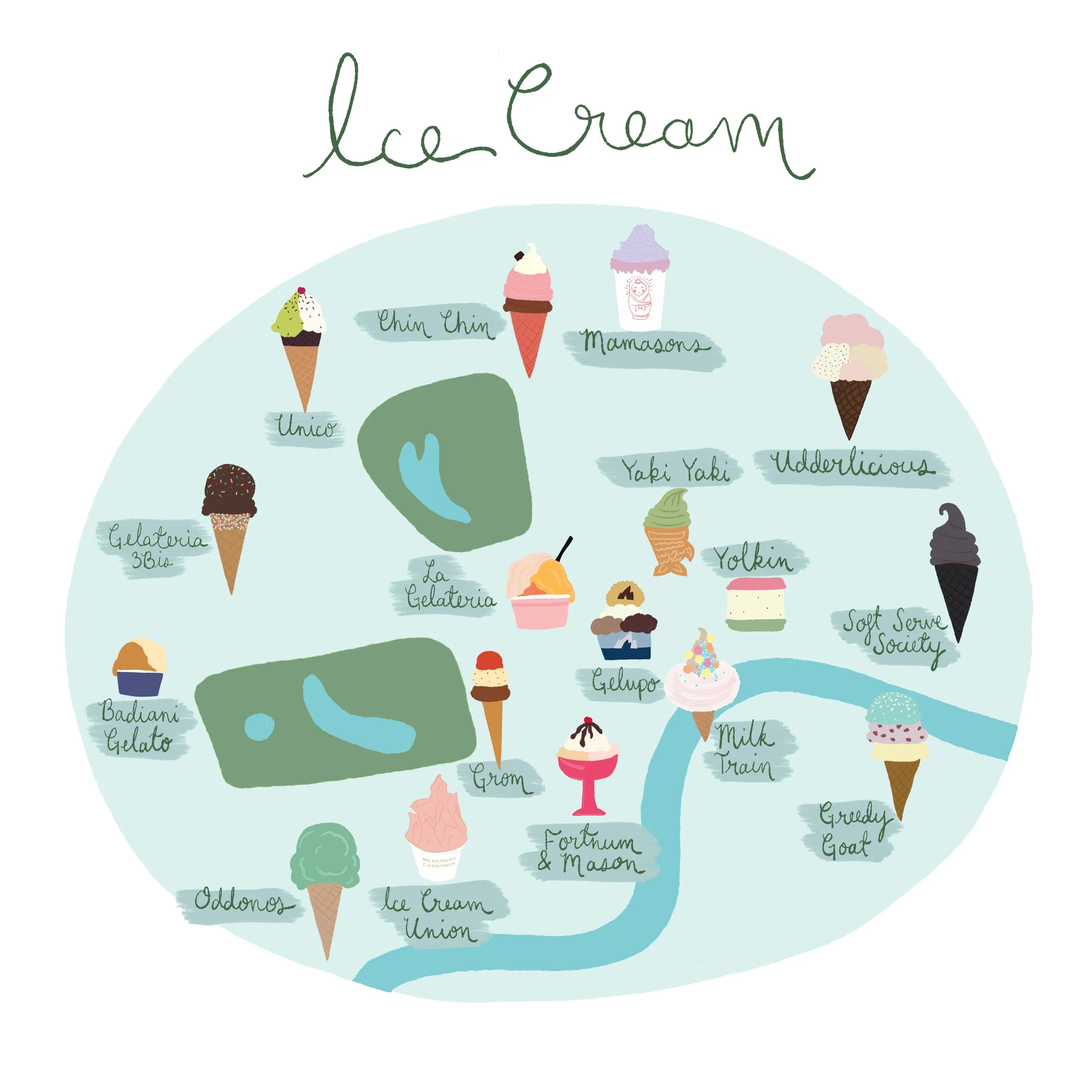 London's Best Ice Cream Shops — London Block by Block