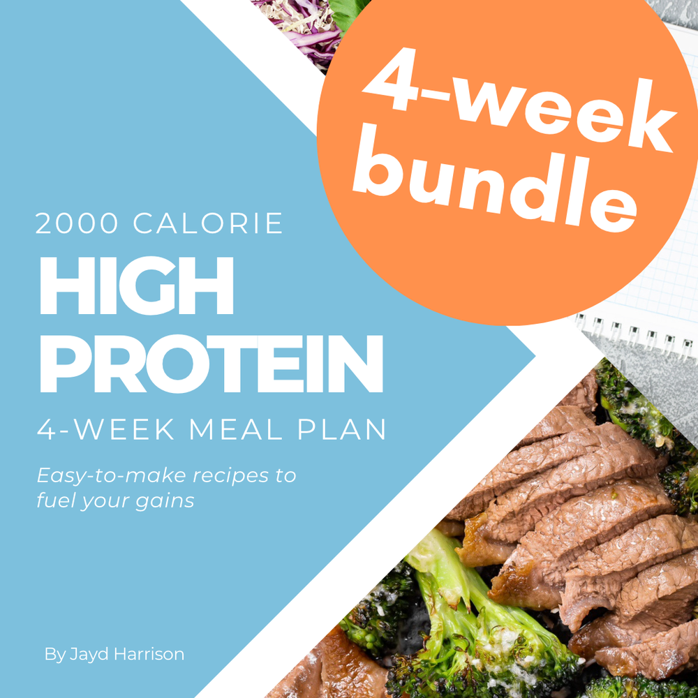 High-Protein 2000 Calorie 4-Week Meal Plan