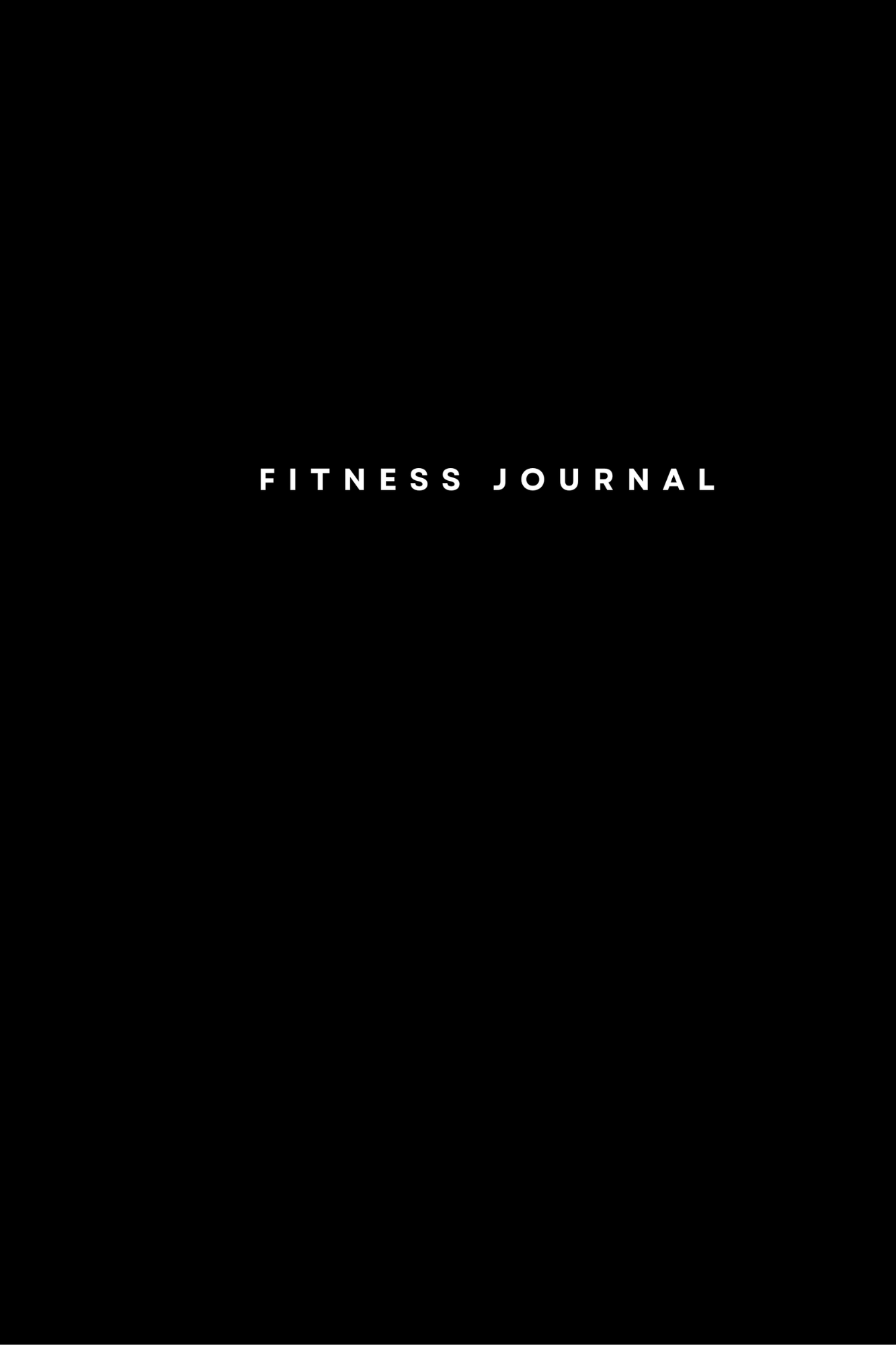 Black Fitness Journal