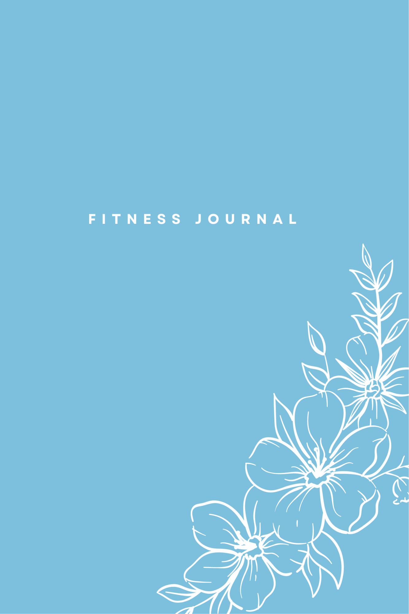 Blue Fitness Journal