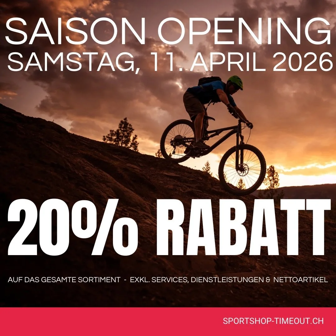 SAISON OPENING &ndash; DAS DARFST DU NICHT VERPASSEN! 🚨

Am Samstag, 11. April 2026 starten wir gemeinsam in die neue Saison 💥

🔥 20% auf das ganze Sortiment
🔥 Bis zu 70% im Ausverkaufszelt
🎿 Test- &amp; Mietski zu Top-Preisen
⚽ Torwand mit Gesc