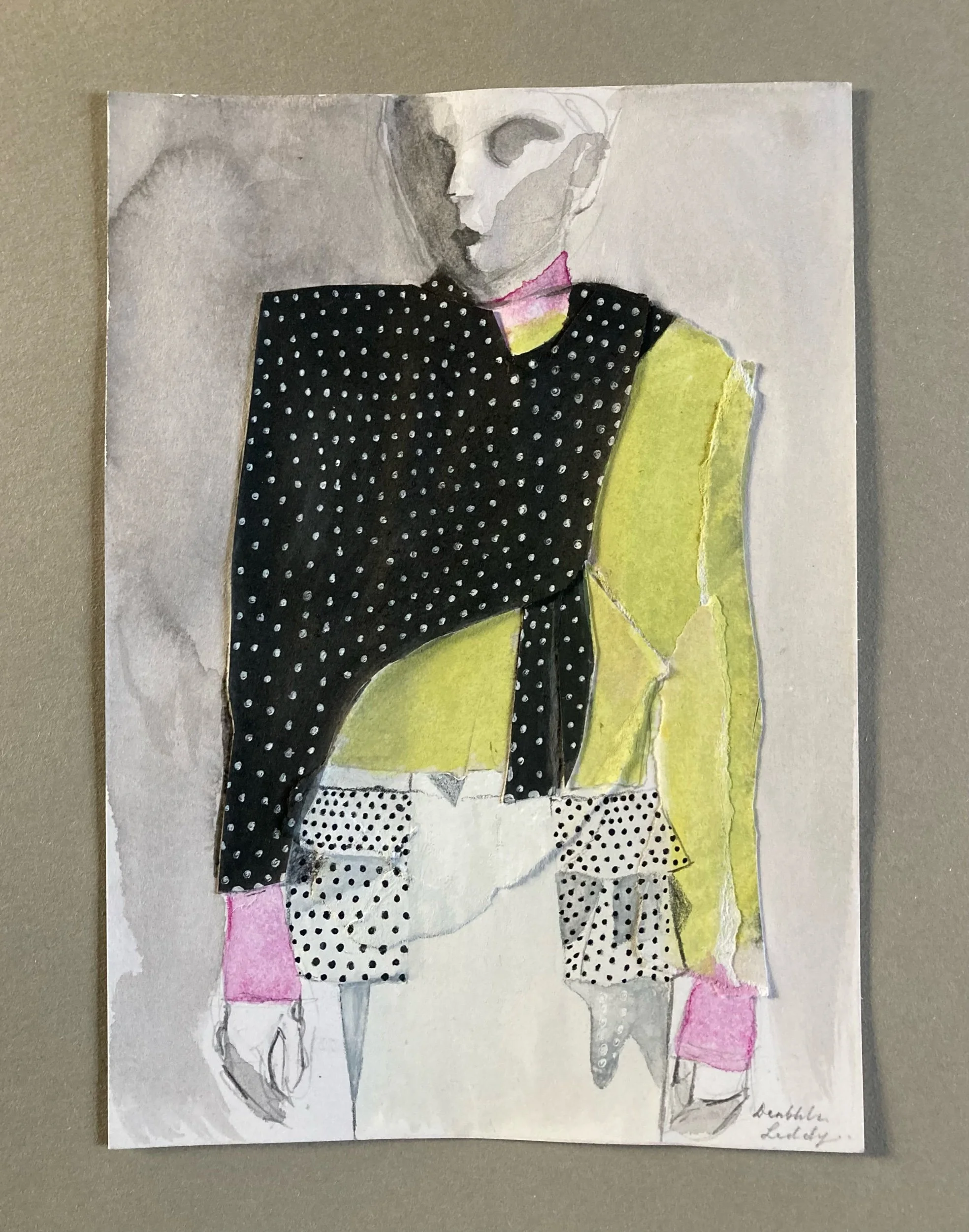 Valentino fashion illustration, 14.8 × 21 cm, 2025