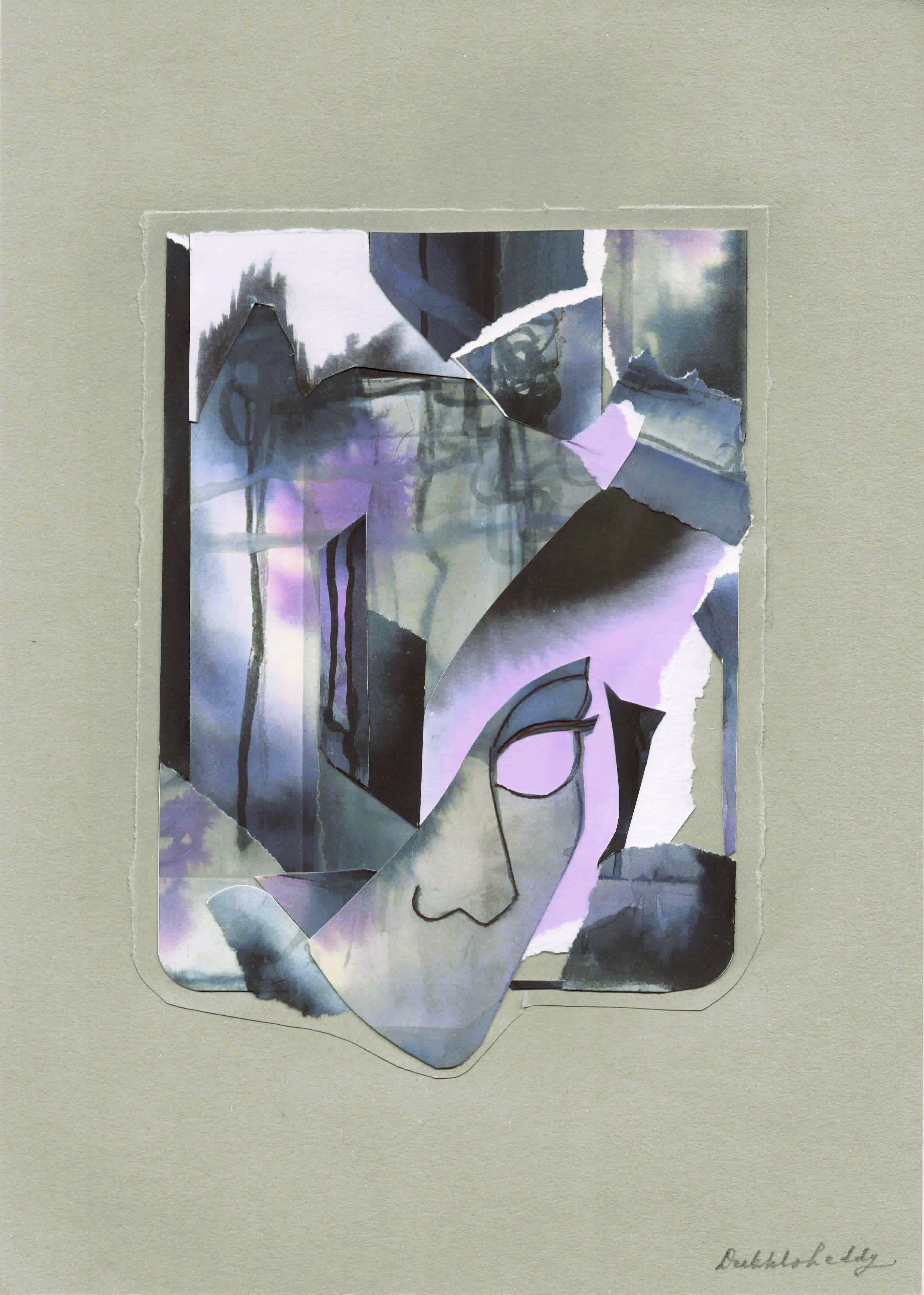'Connected to Something', 20 x 28 cm, 2026