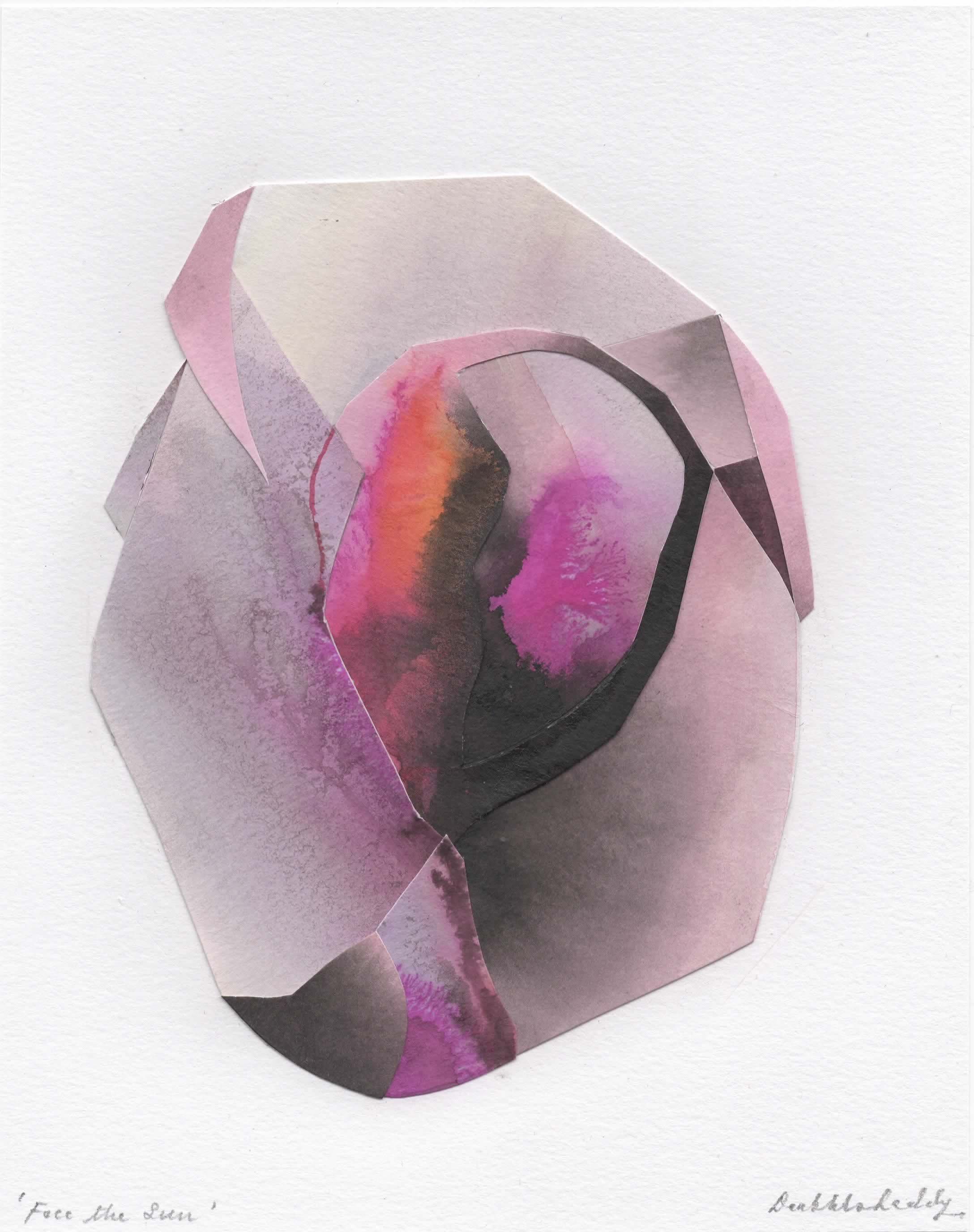 'Face the Sun', 23 x 18.5 cm approx., 2026
