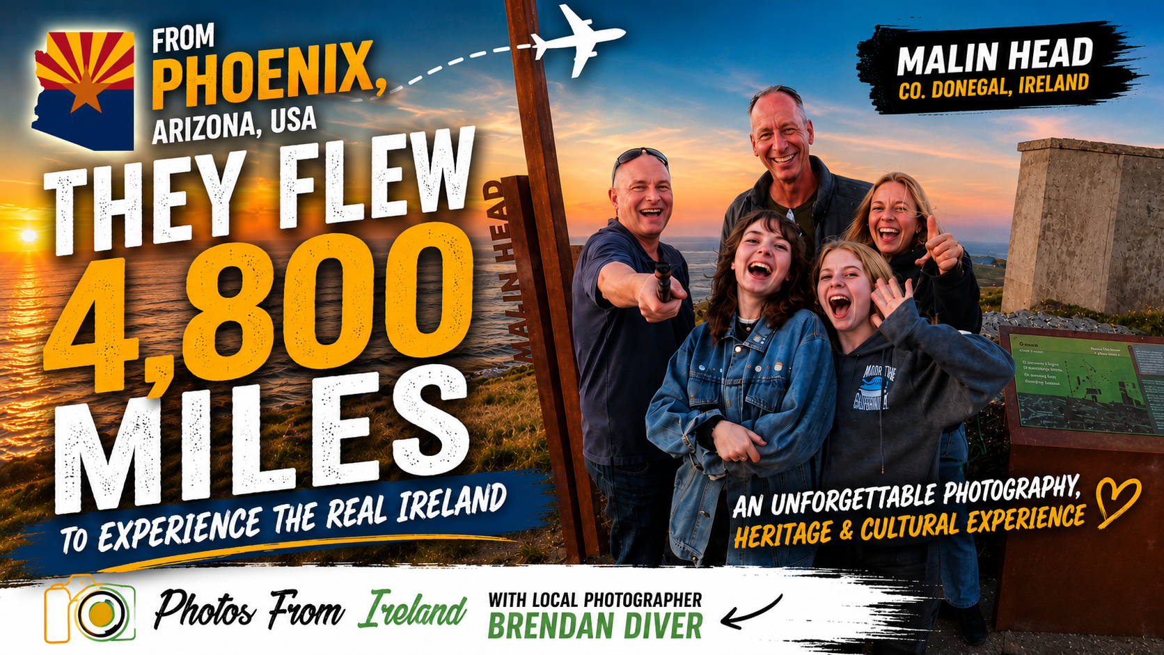 They Flew 4,800 Miles to Experience the REAL Ireland | Phoenix to Donegal