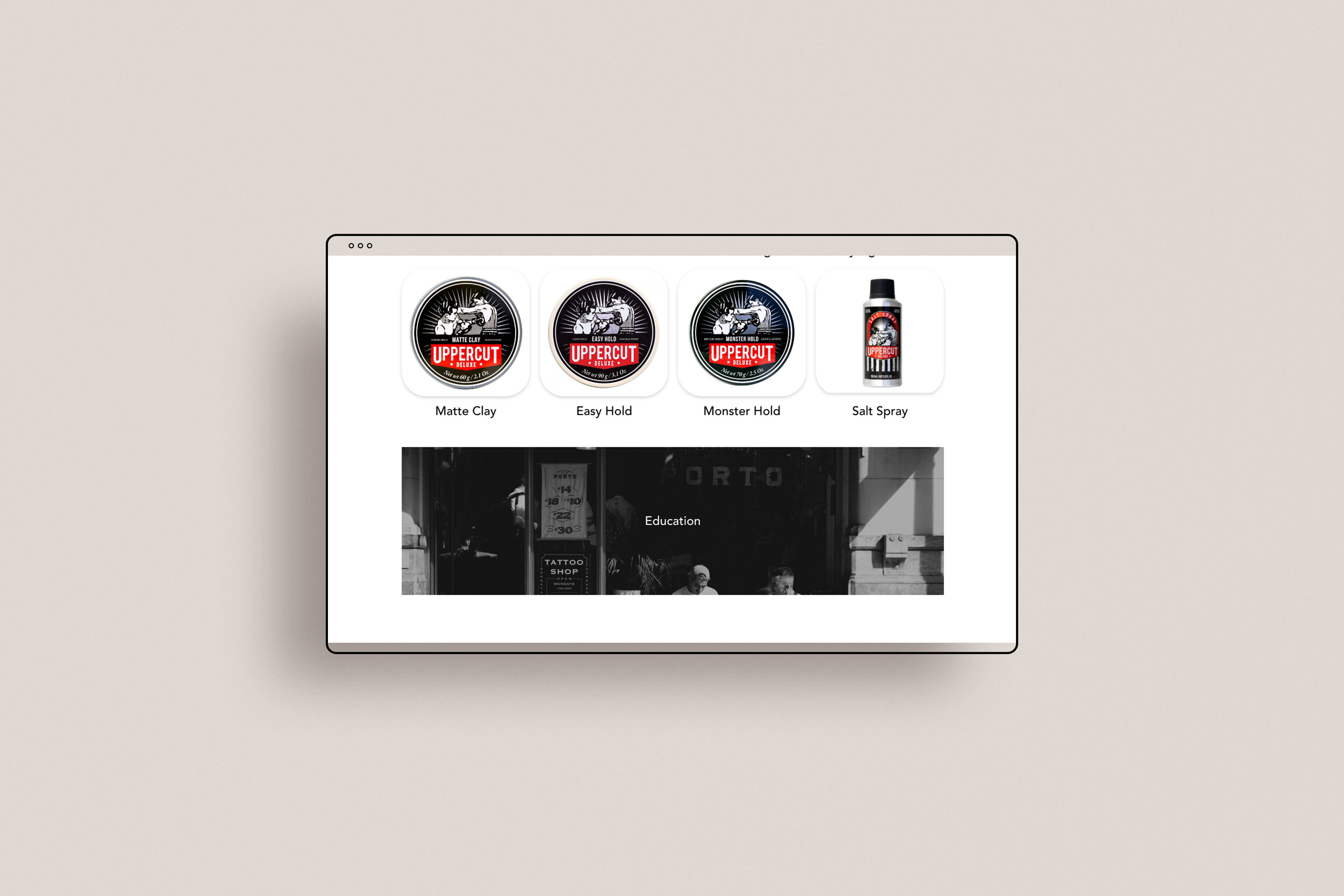 Website Homepage Scroll 2, Lloyd, 2020