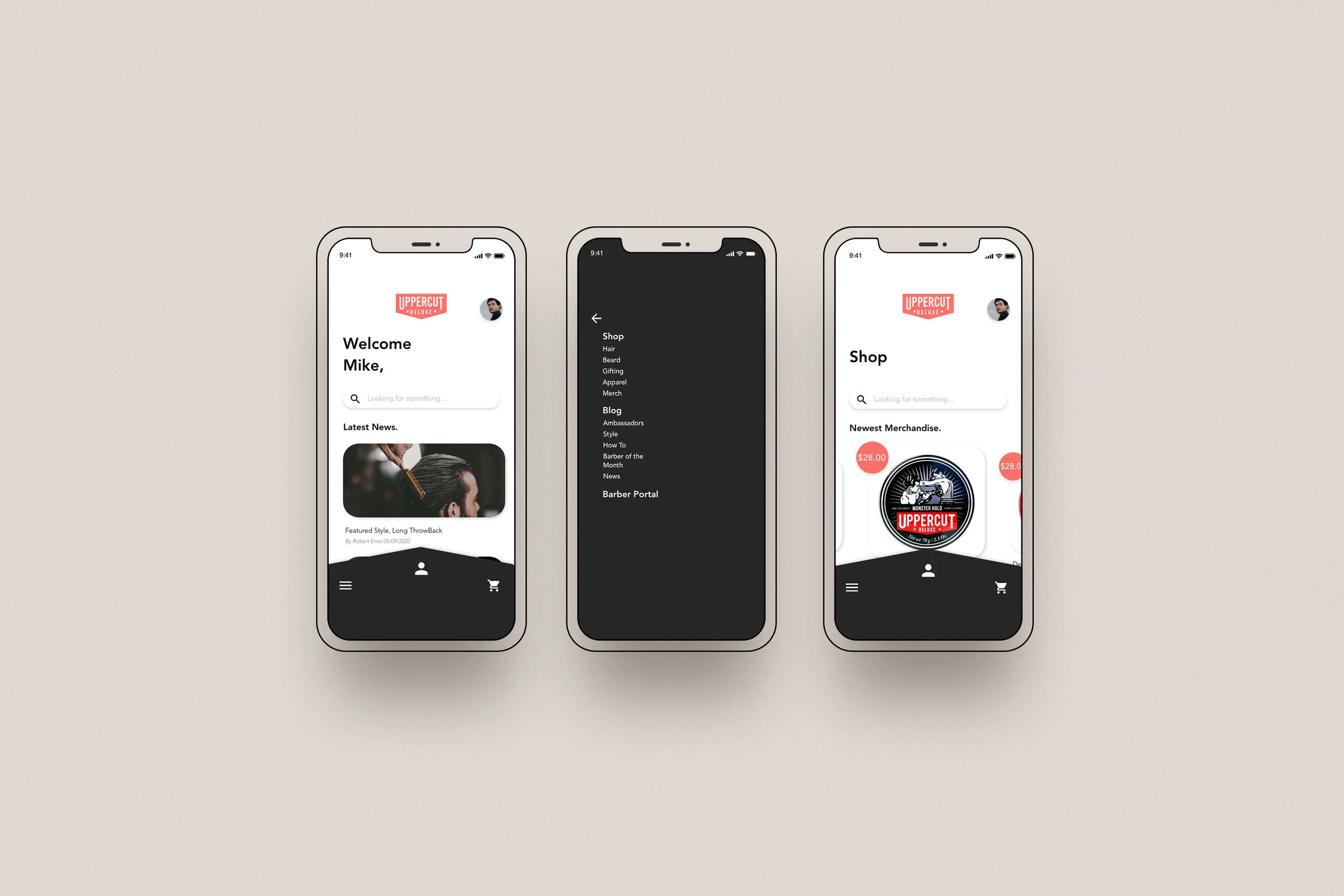 Mobile Navigation and Shop, Lloyd, 2020