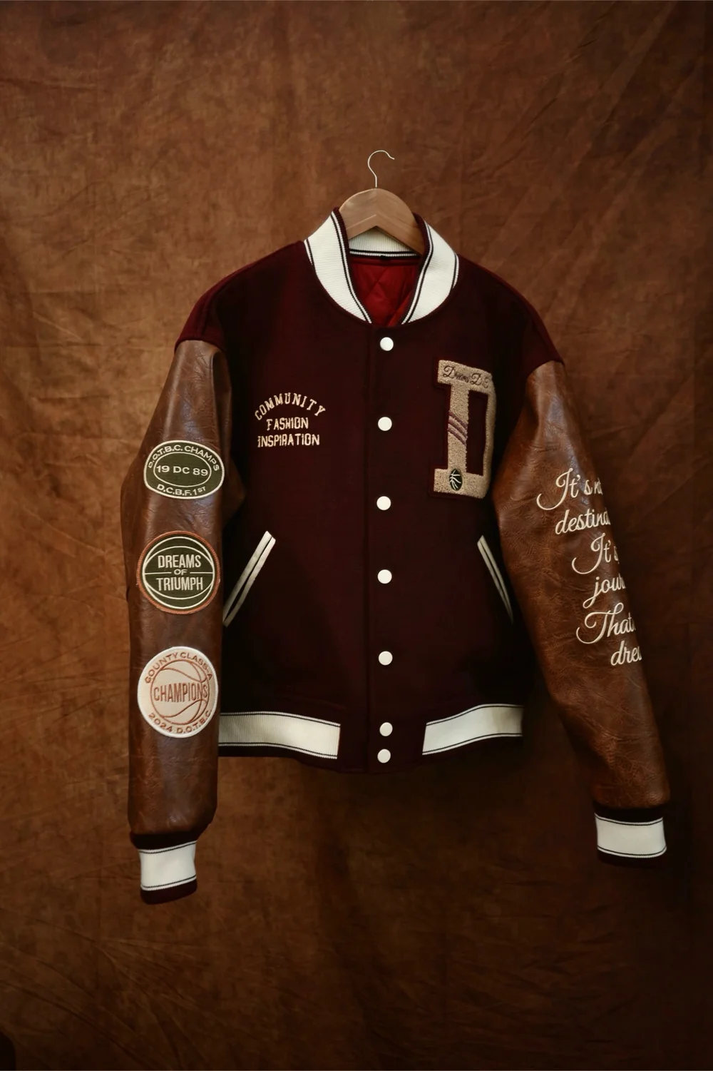Limited Edition} D.O.T. Division 1 Lux Varsity Jacket