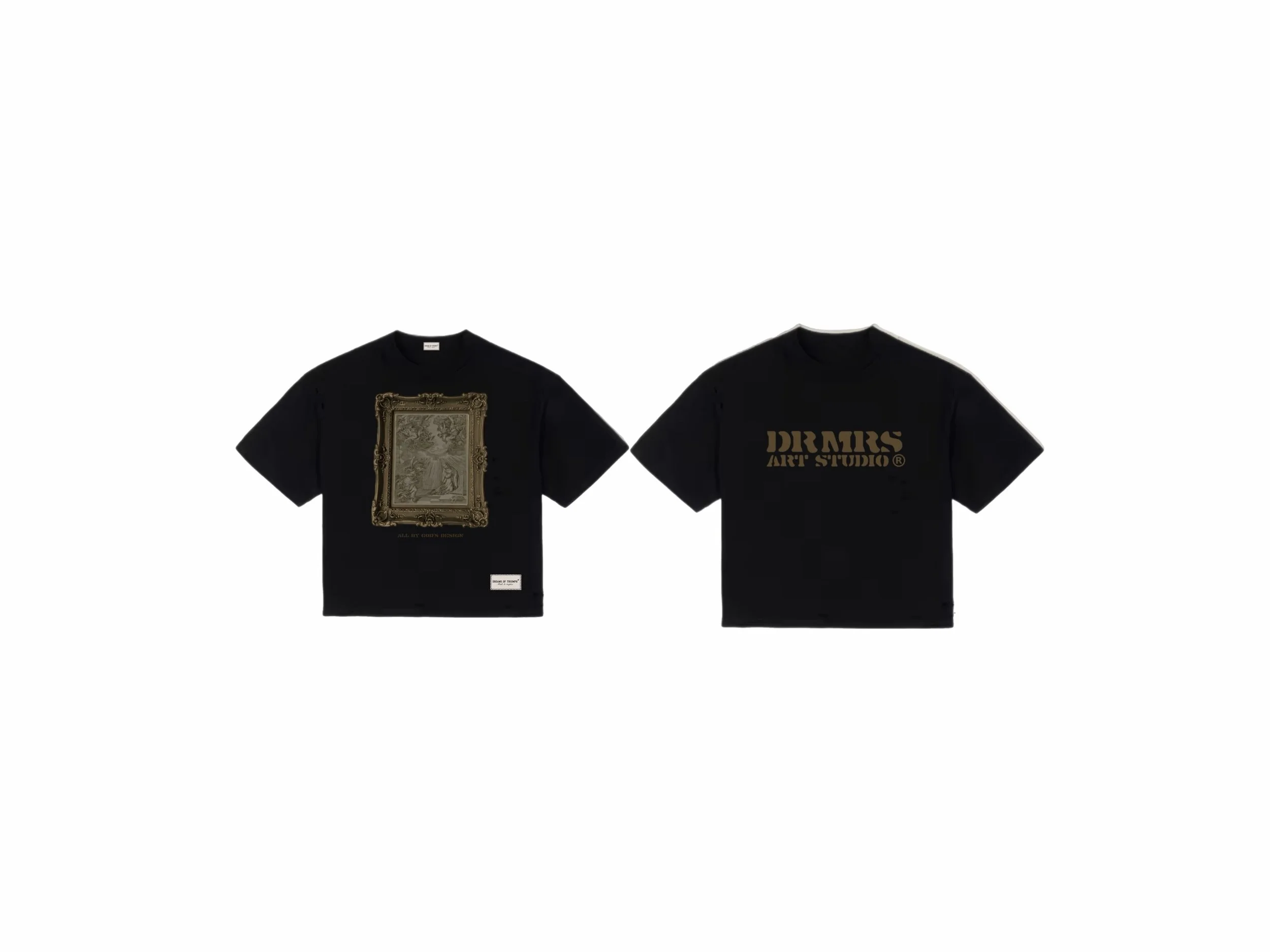 All By God's Design Modern Art Boxy Tee