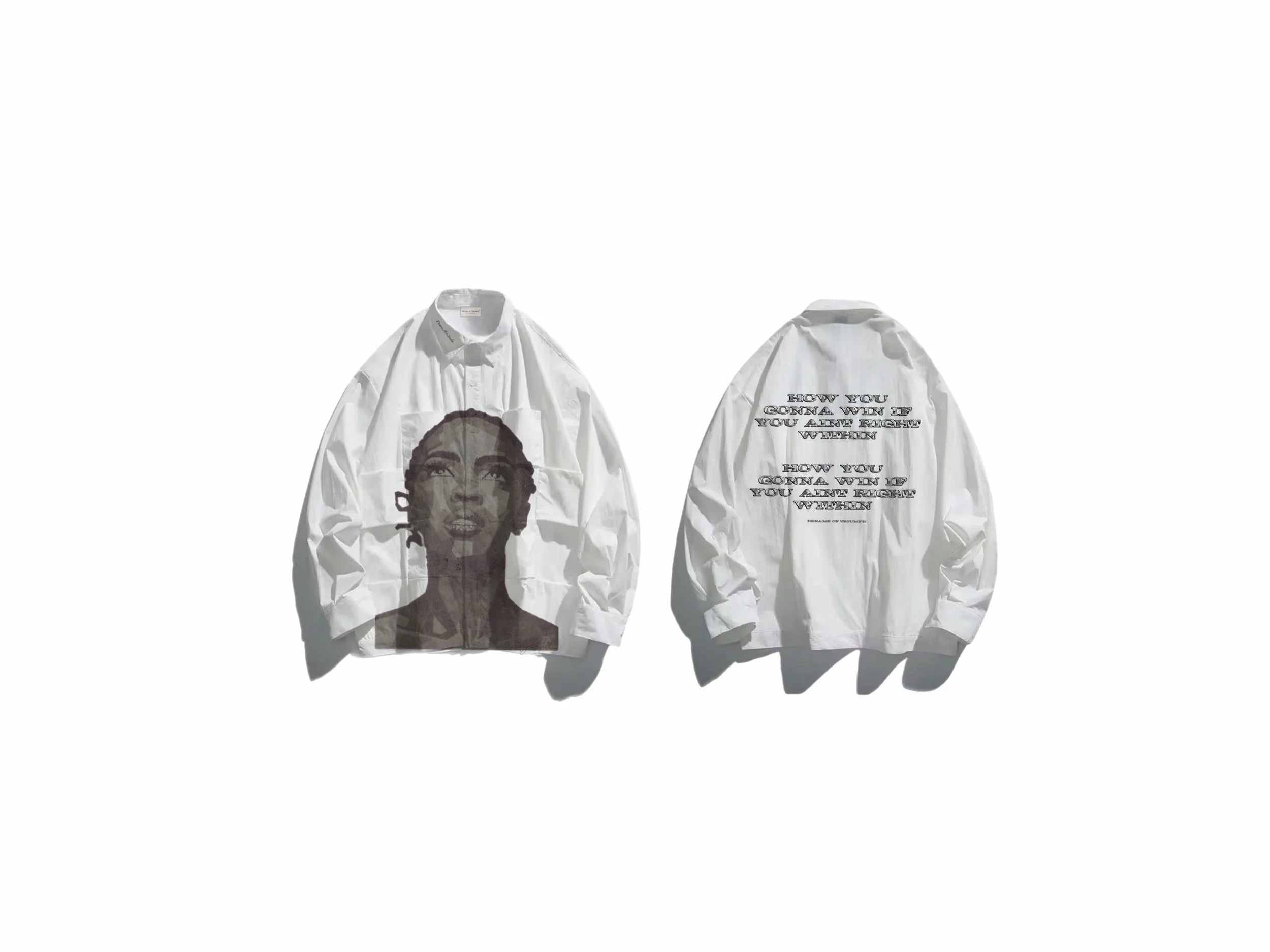 {Limited Edition} Lauryn Hill Weave Button Down Shirt