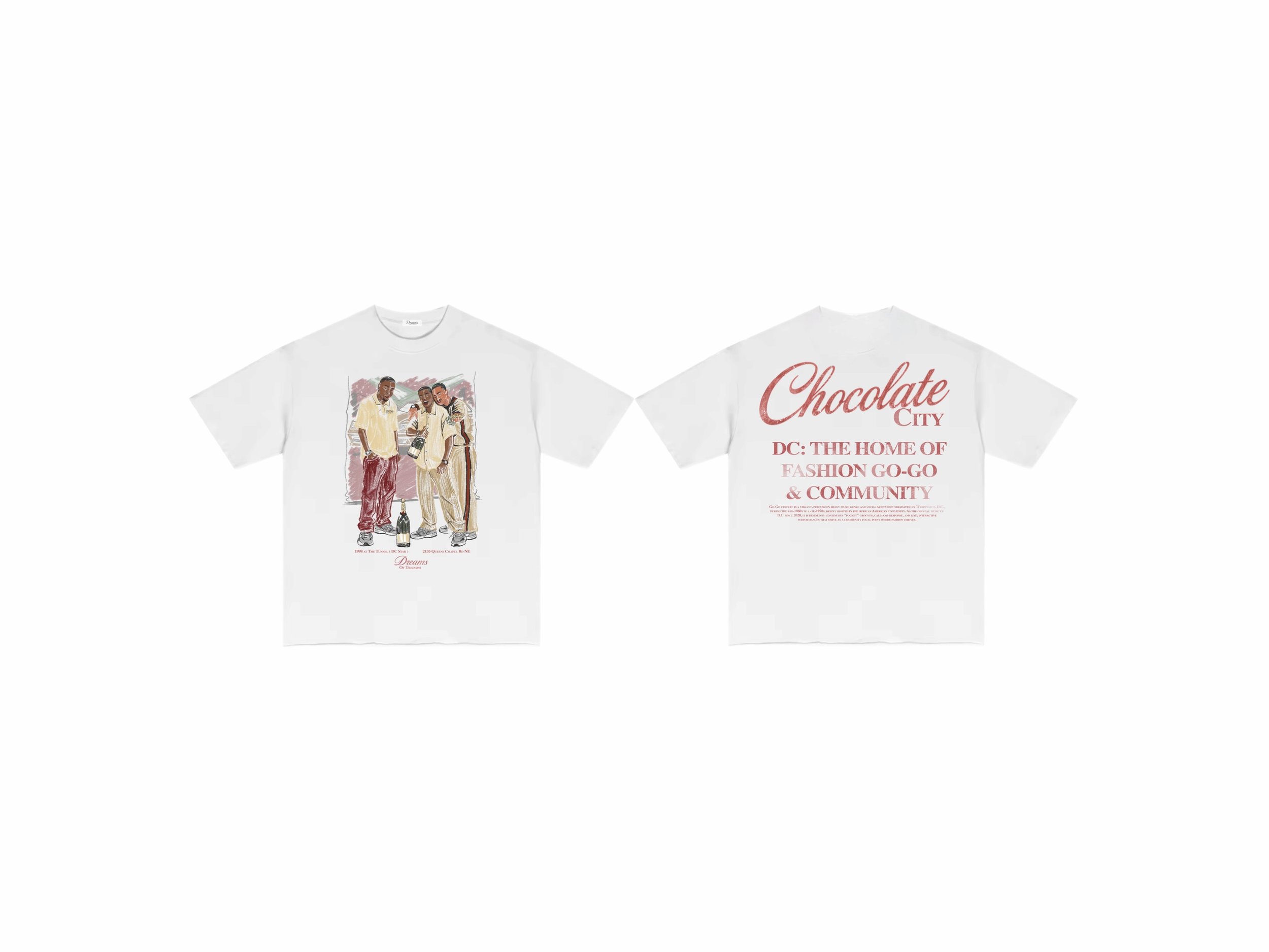 D.O.T. Vintage Chocolate City Go-Go Tee