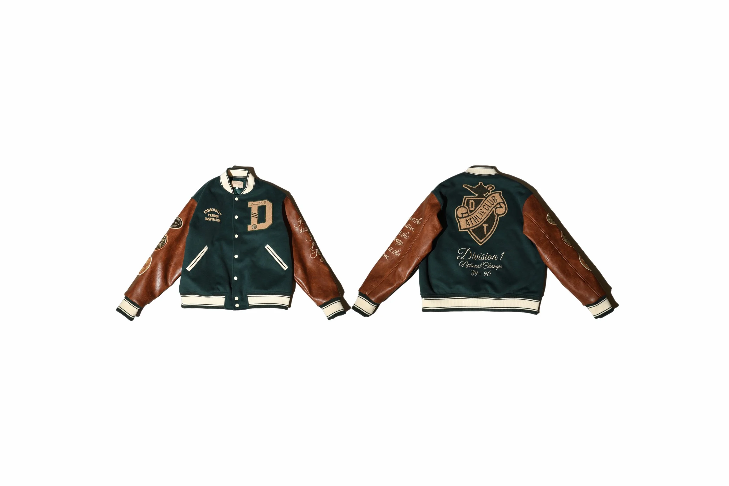 {Limited Edition} D.O.T. Division 1 Champs Lux Varsity Jacket