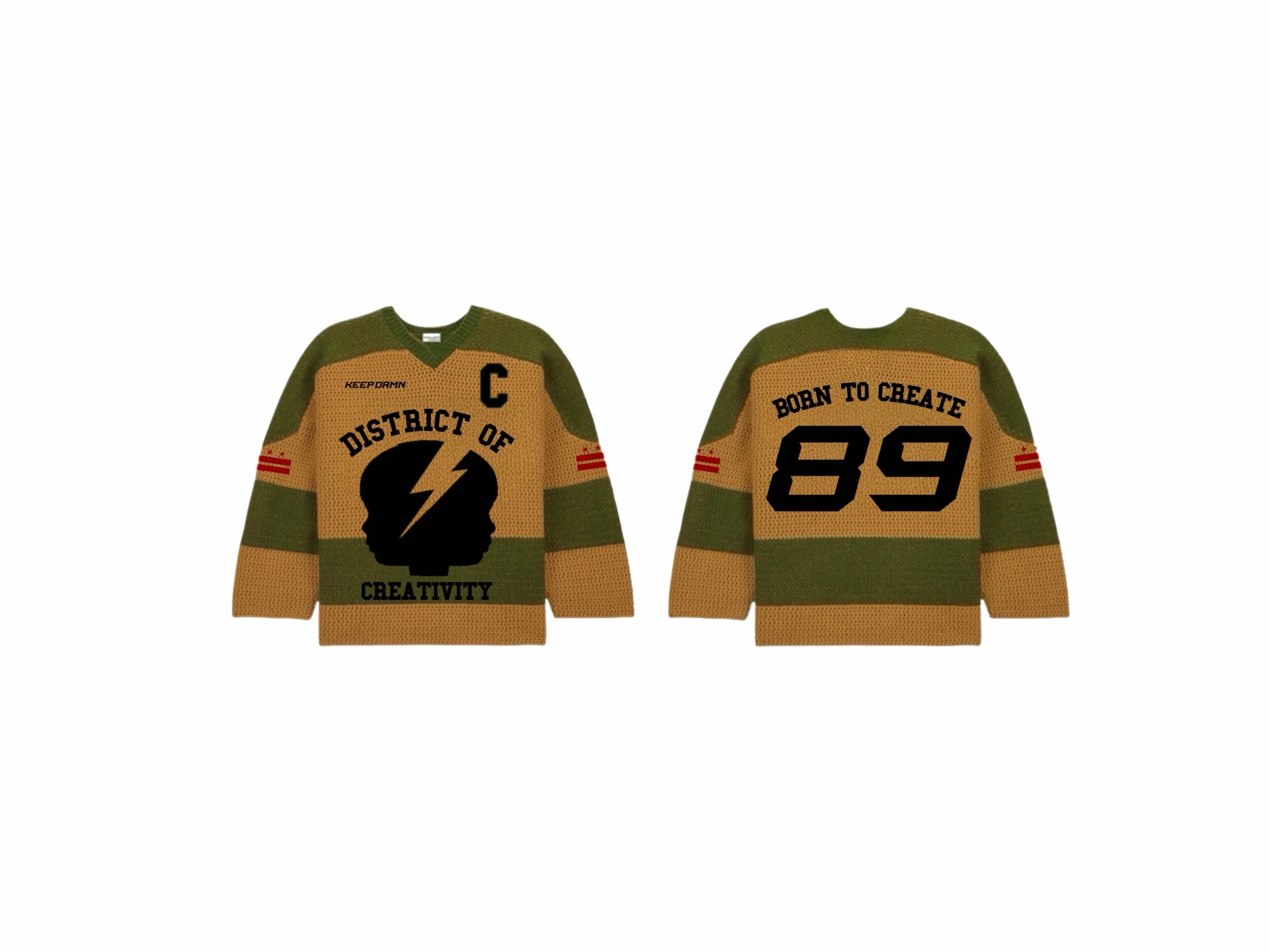 (Limited Edition) District of Creativity Knitted Hockey Jersey