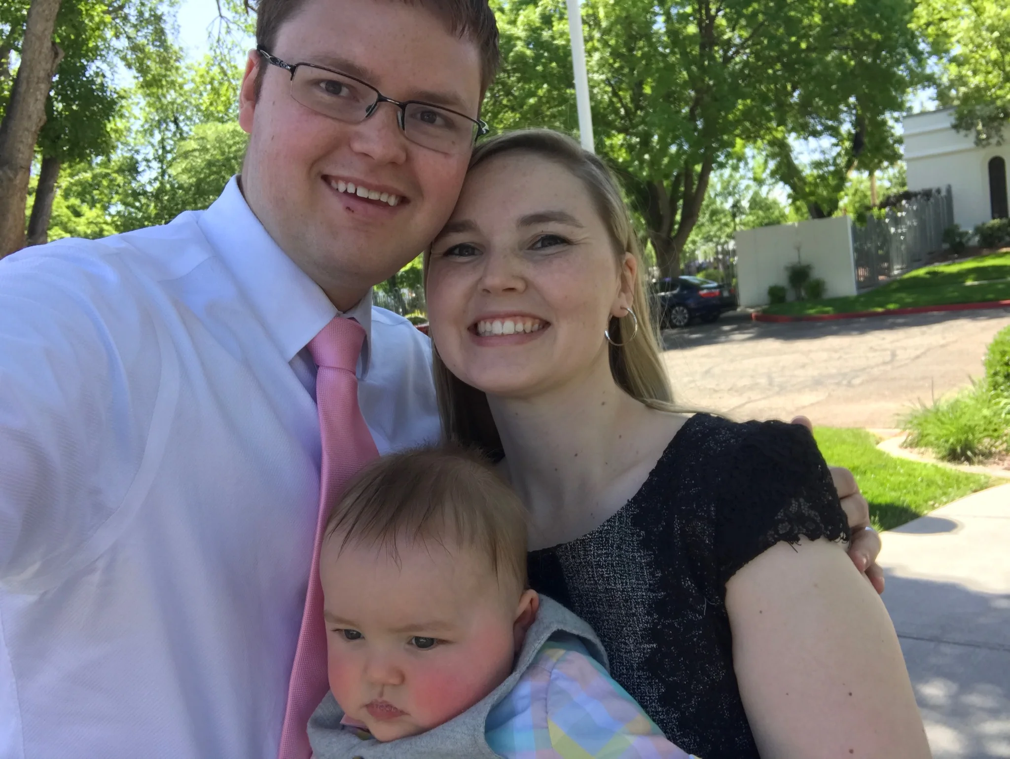 Jessica is 276 months old!! (And Owen is 8 months)