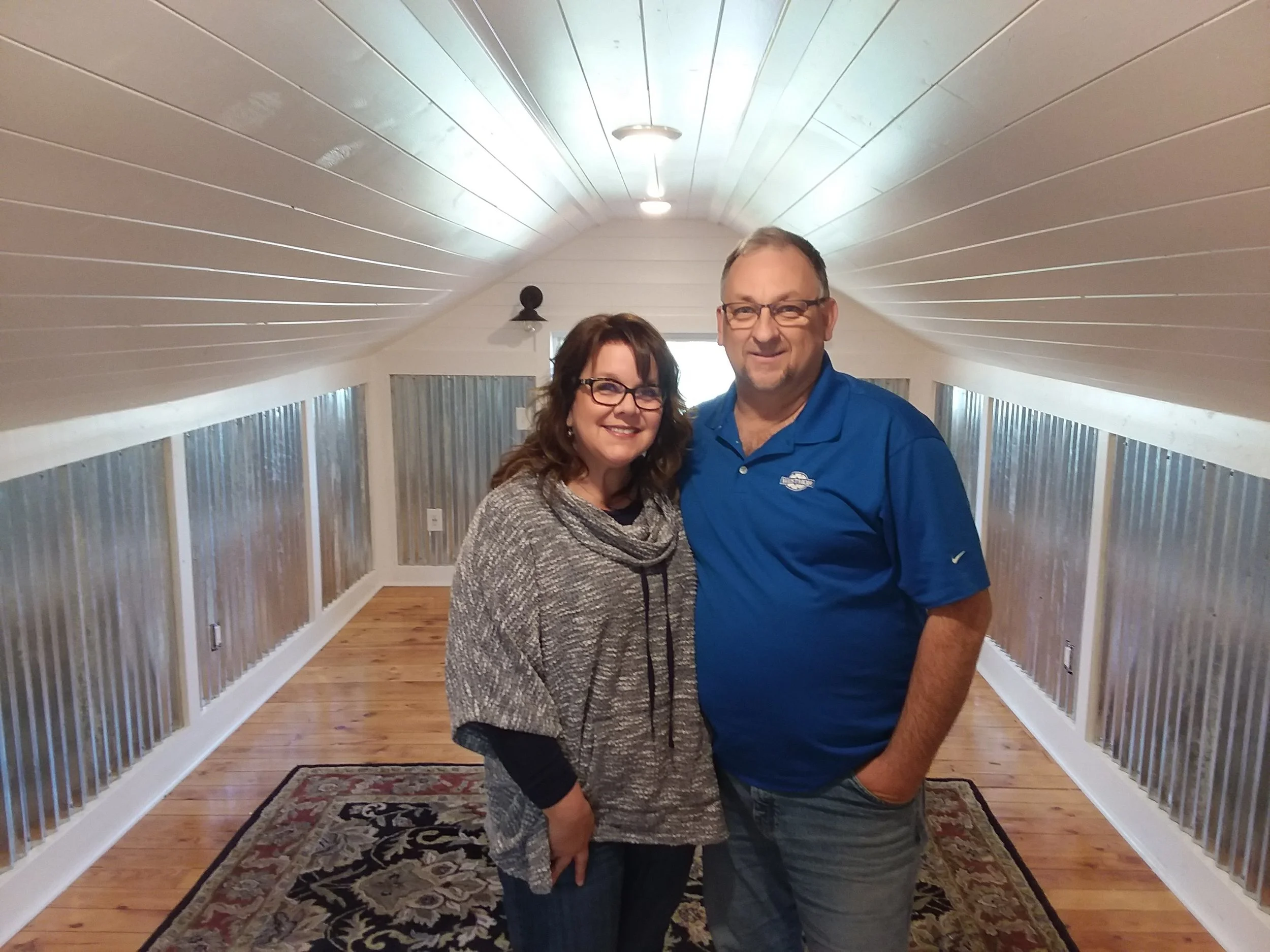 Bread Crumb Properties owner Chad and Barbara love remodeling old homes