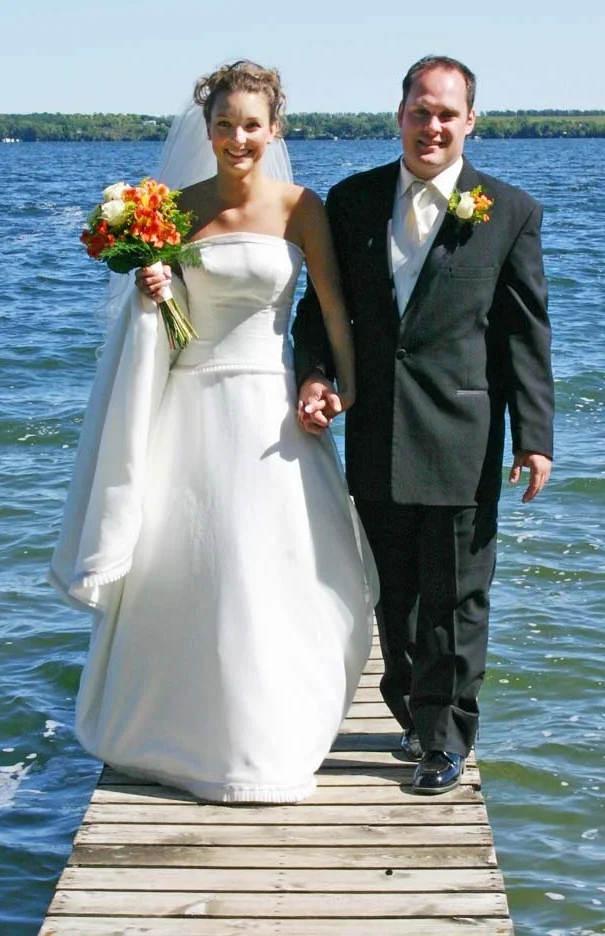 Clitherall Lake has a lot of meaning for Megan and Justin!