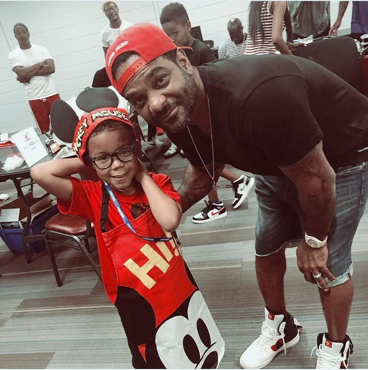 Chef Jaheim with Rapper Jim Jones