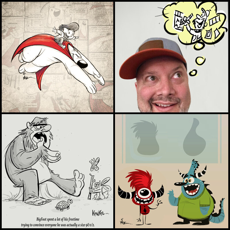 Level 1: Intro to Comics and Cartooning: with Mike Kunkel — The Animation Course Level 1: Intro to Comics and Cartooning: with Mike Kunkel — The Animation Course