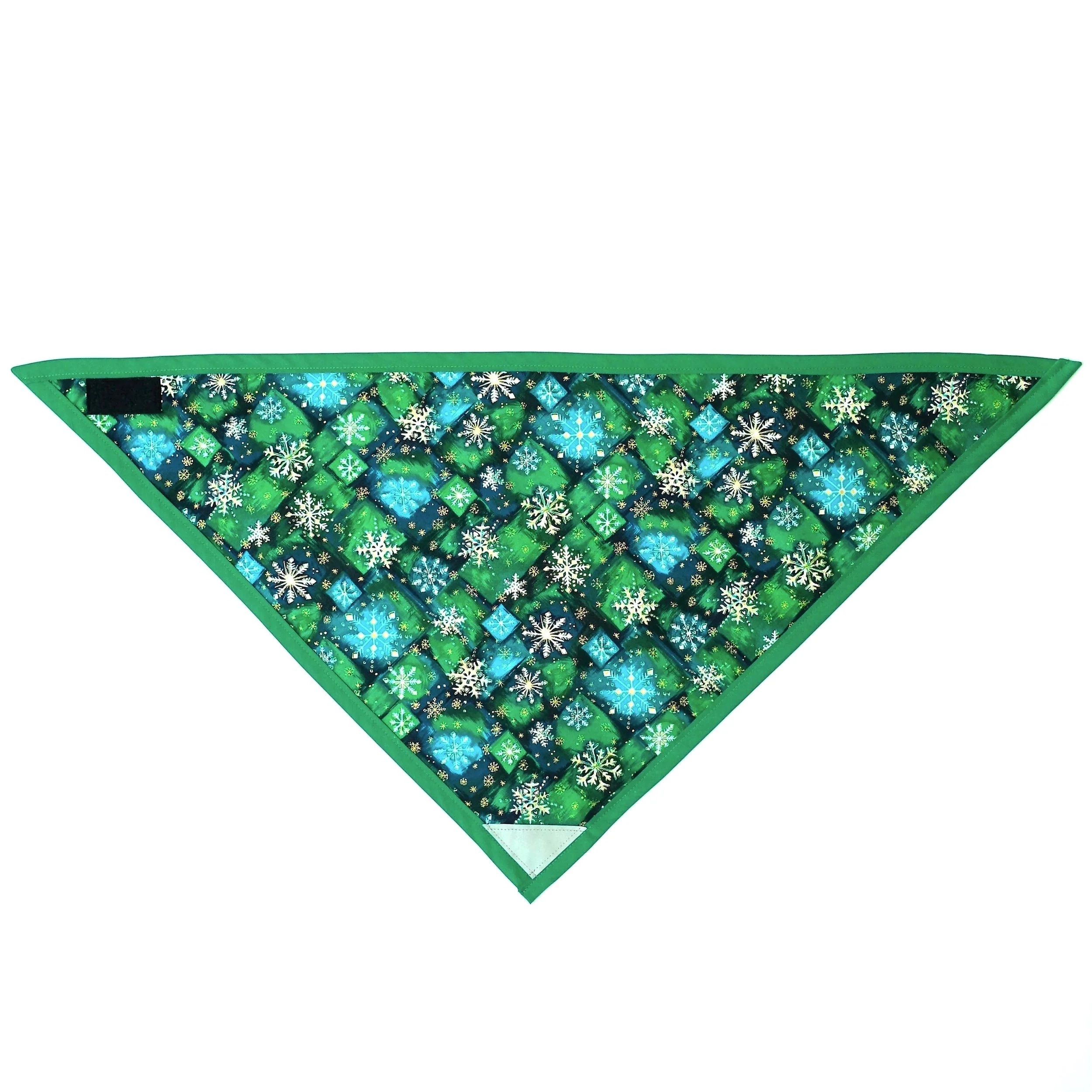 Green Snowflakes.JPG