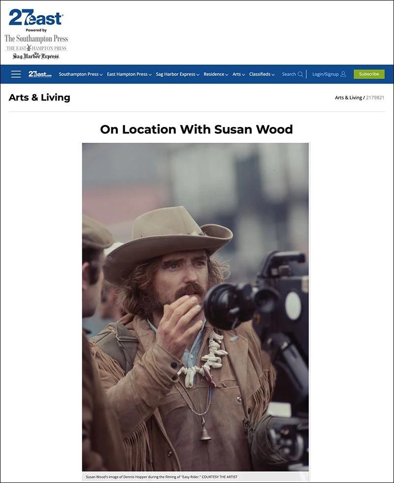 Dennis Hopper on 27 East