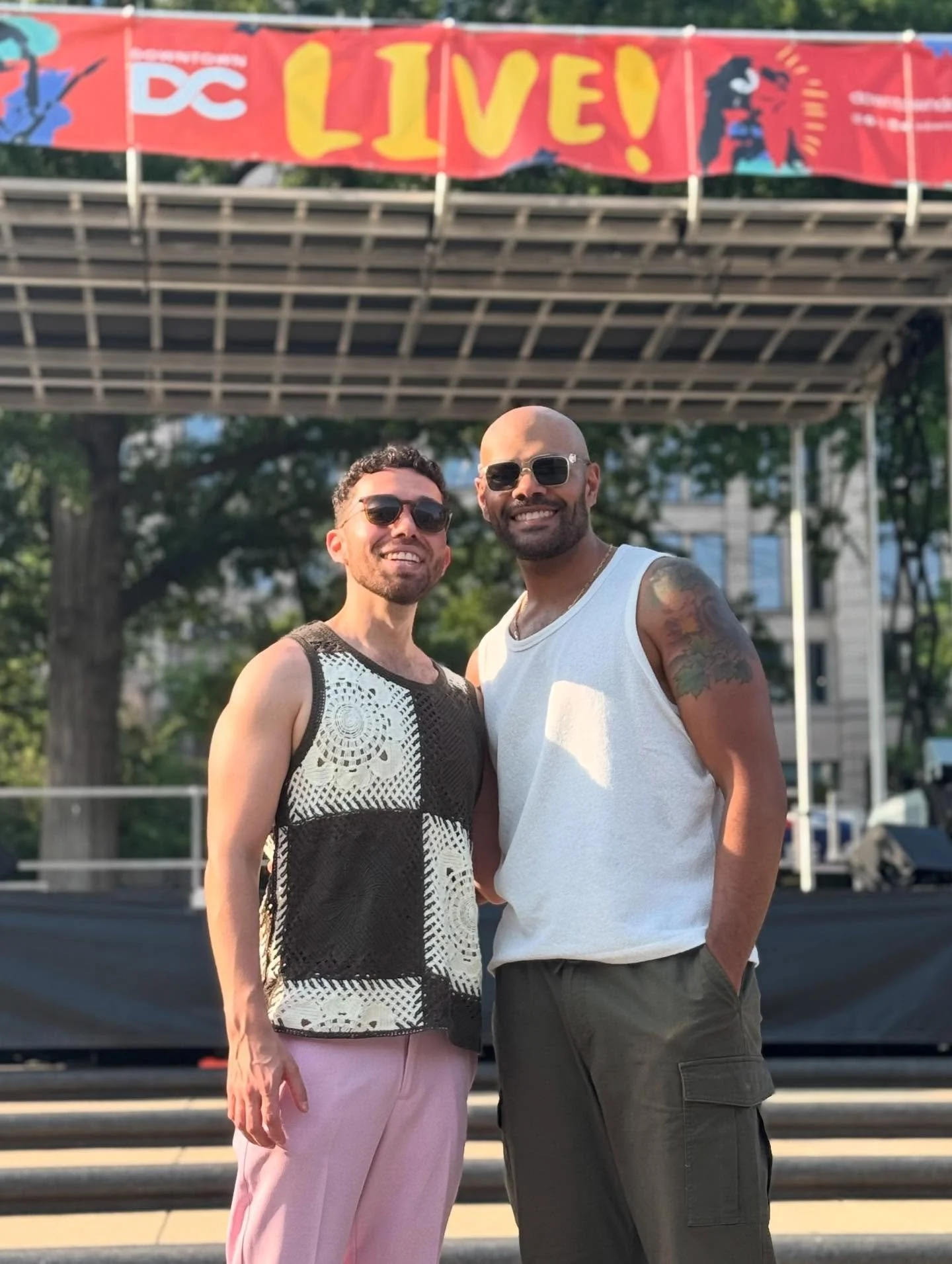 Thank you @downtowndcbid and @washingtonperformingarts for having @j_manu_ and me yesterday!  We had a great time sharing our roots, culture, community, personalities and 🏳️&zwj;🌈 with you&hellip;can&rsquo;t wait to do it again!  Hope the combinati