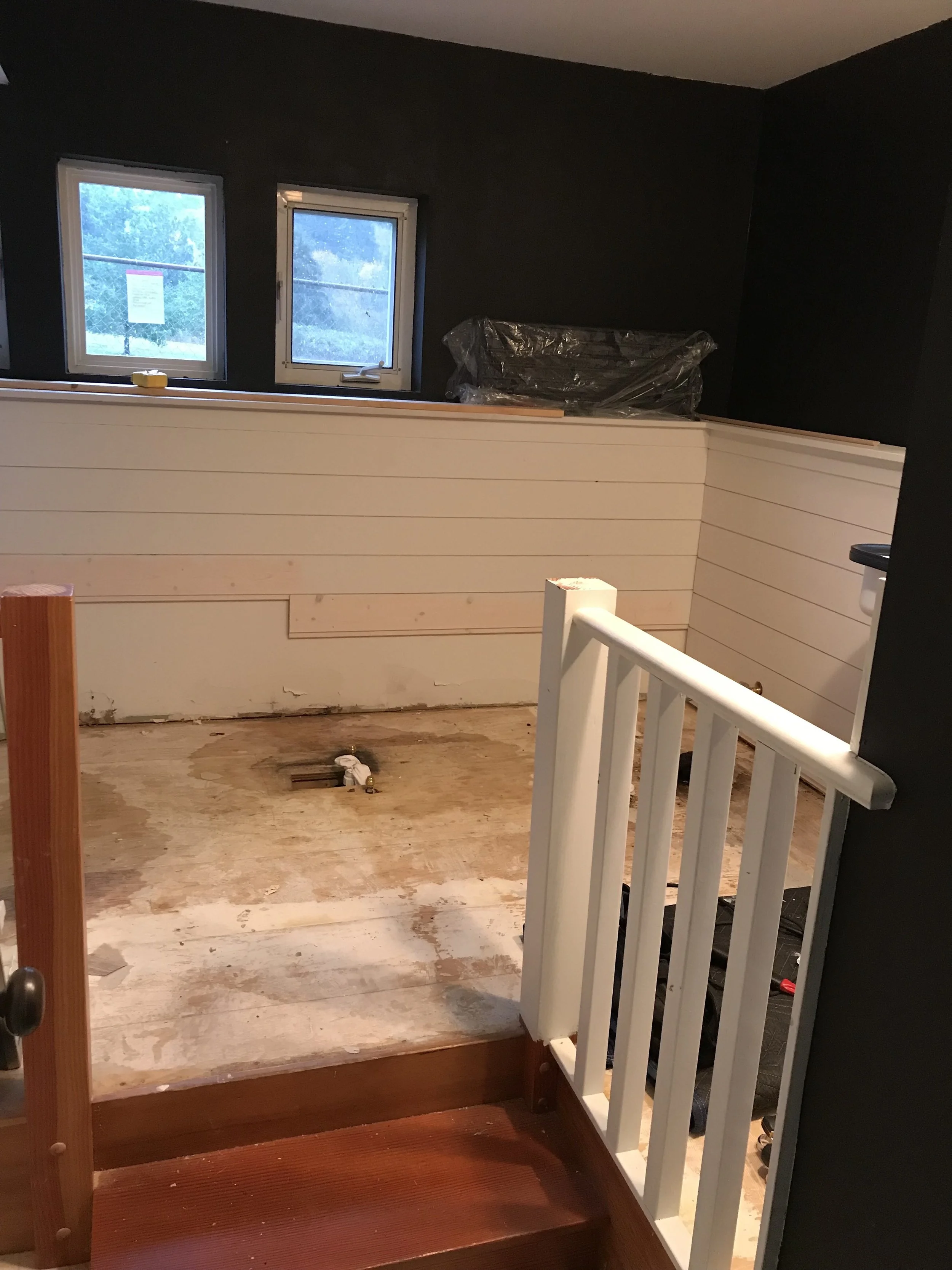 Project #8.2: Downdating the Guest Bath: TILE!