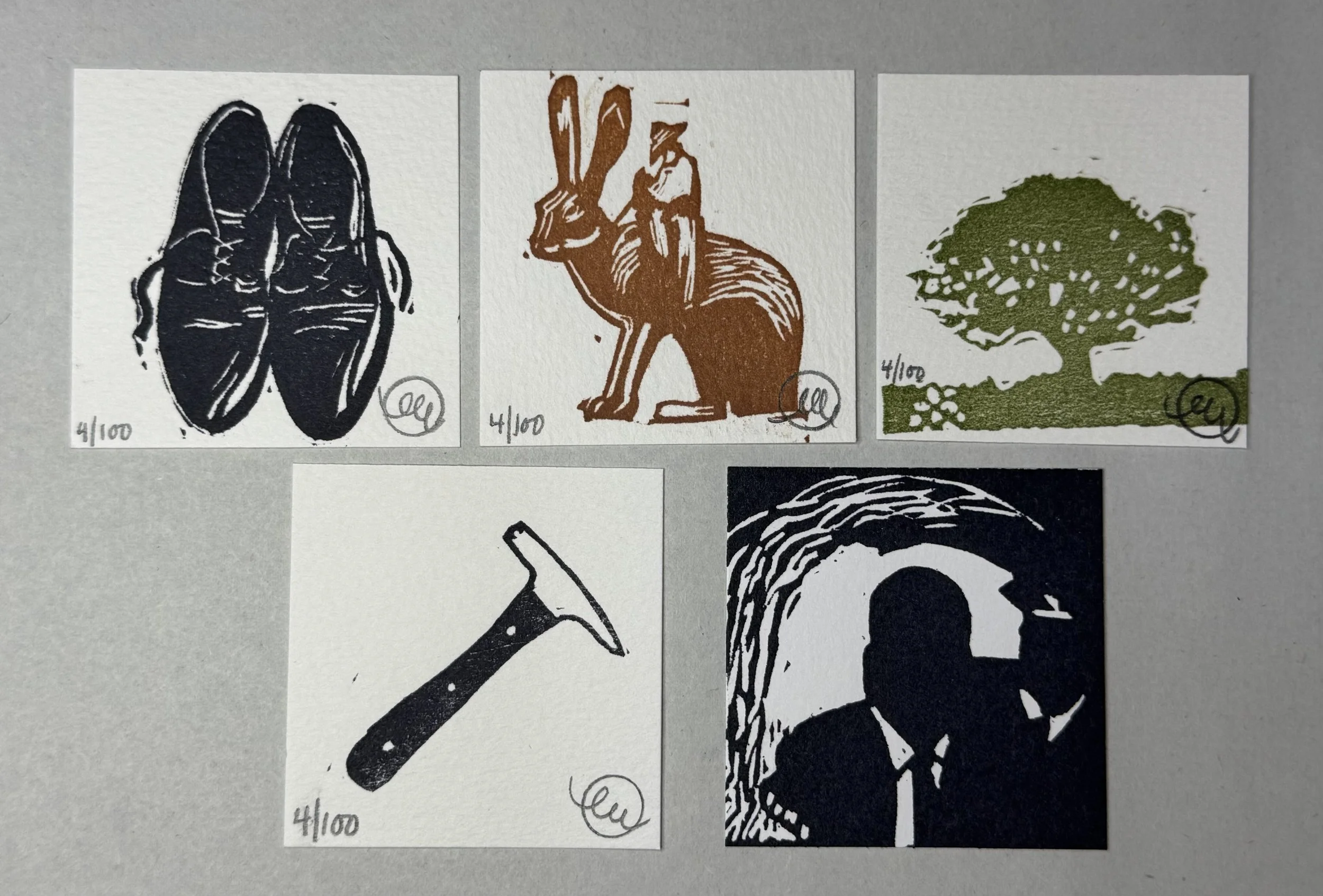 Geocache Tiny Prints.