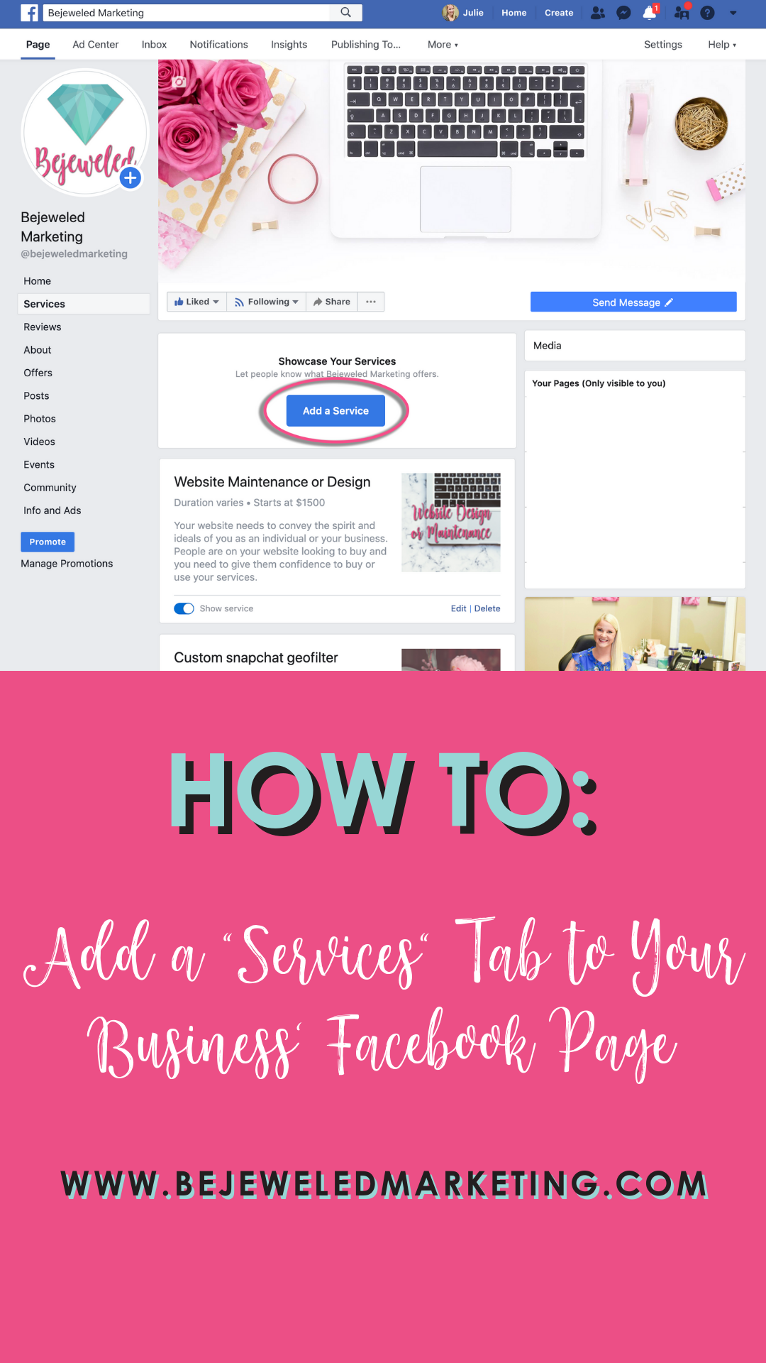 How to Set Up a "Services" Tab on Facebook