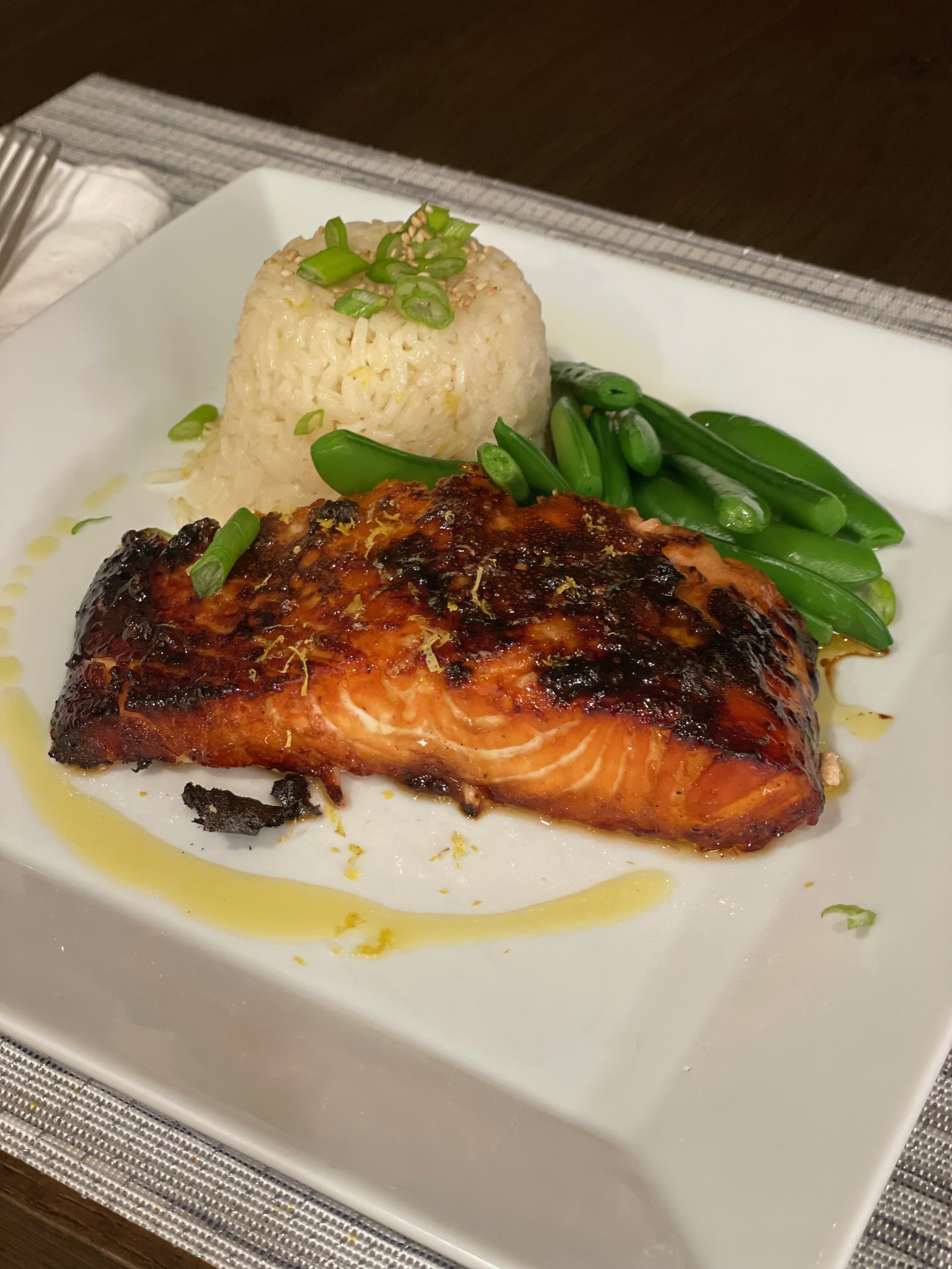 Air Fryer Asian Salmon