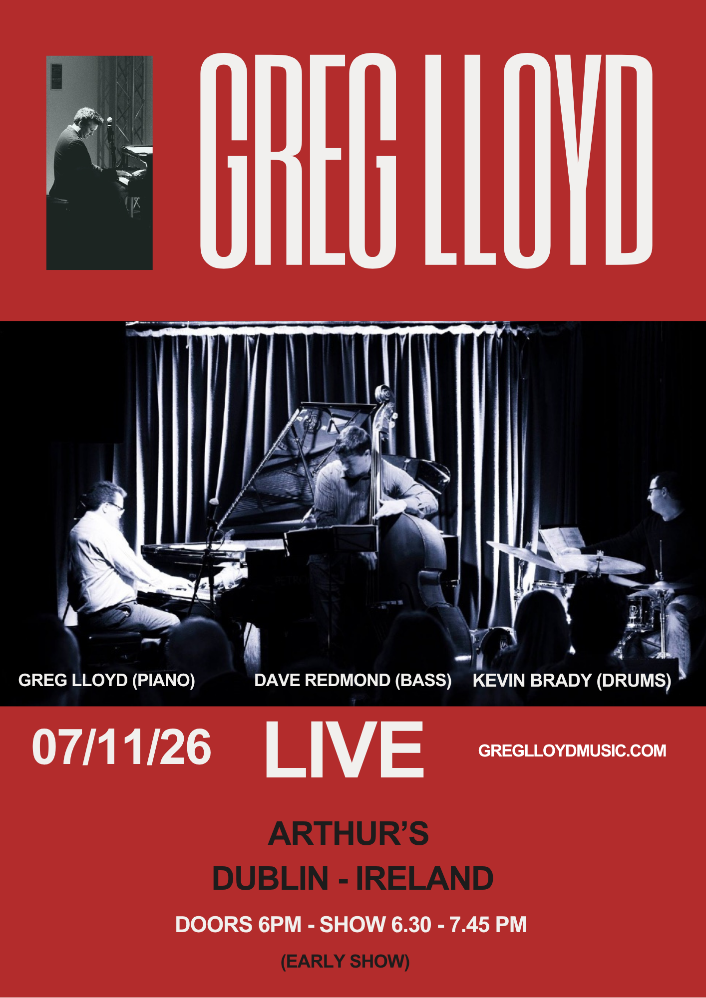 Arthur's - Greg Lloyd LIVE