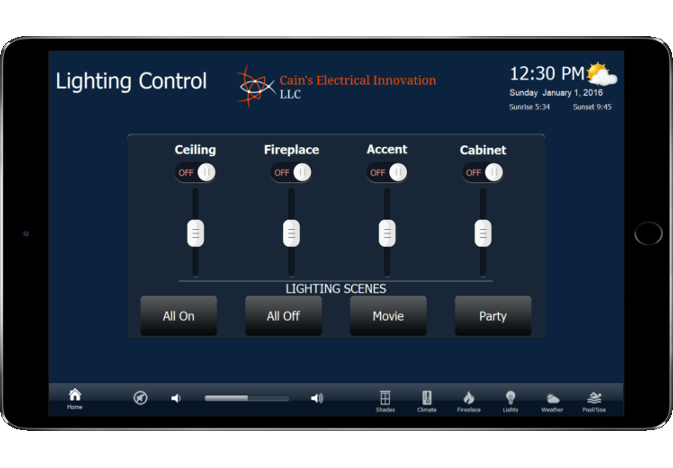 Home Automation IPAD Sample.png
