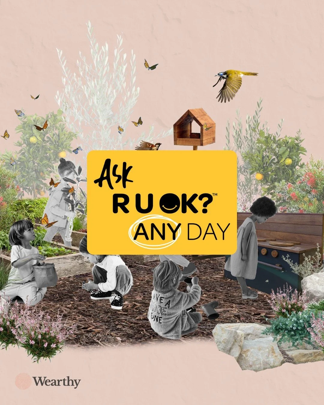 R U OK? Day 💛

Today&rsquo;s a reminder to check in with the people around you. A simple &ldquo;Are you OK?&rdquo; can start a conversation that makes a big difference.

Let&rsquo;s keep creating spaces, both in our playgrounds and in our lives, whe