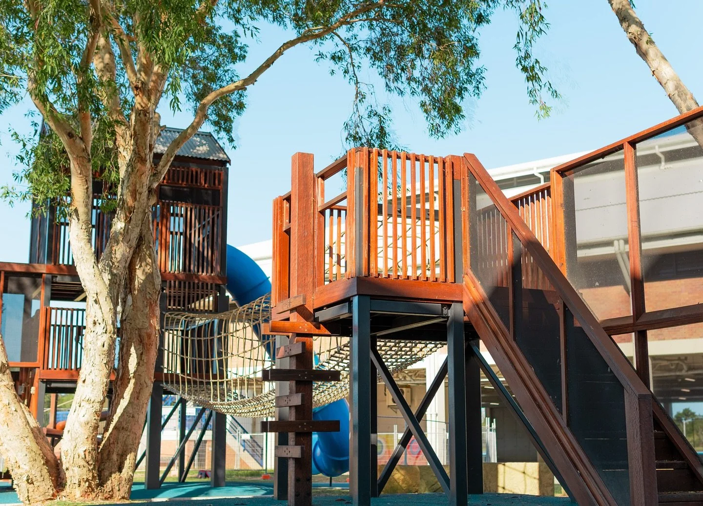 Creating playgrounds that inspire, engage, and support learning for school-aged children! 🌿✨ 

At All Saints Anglican School, we loved seeing their new playground come to life, watching children explore, climb, and create memories in a space designe