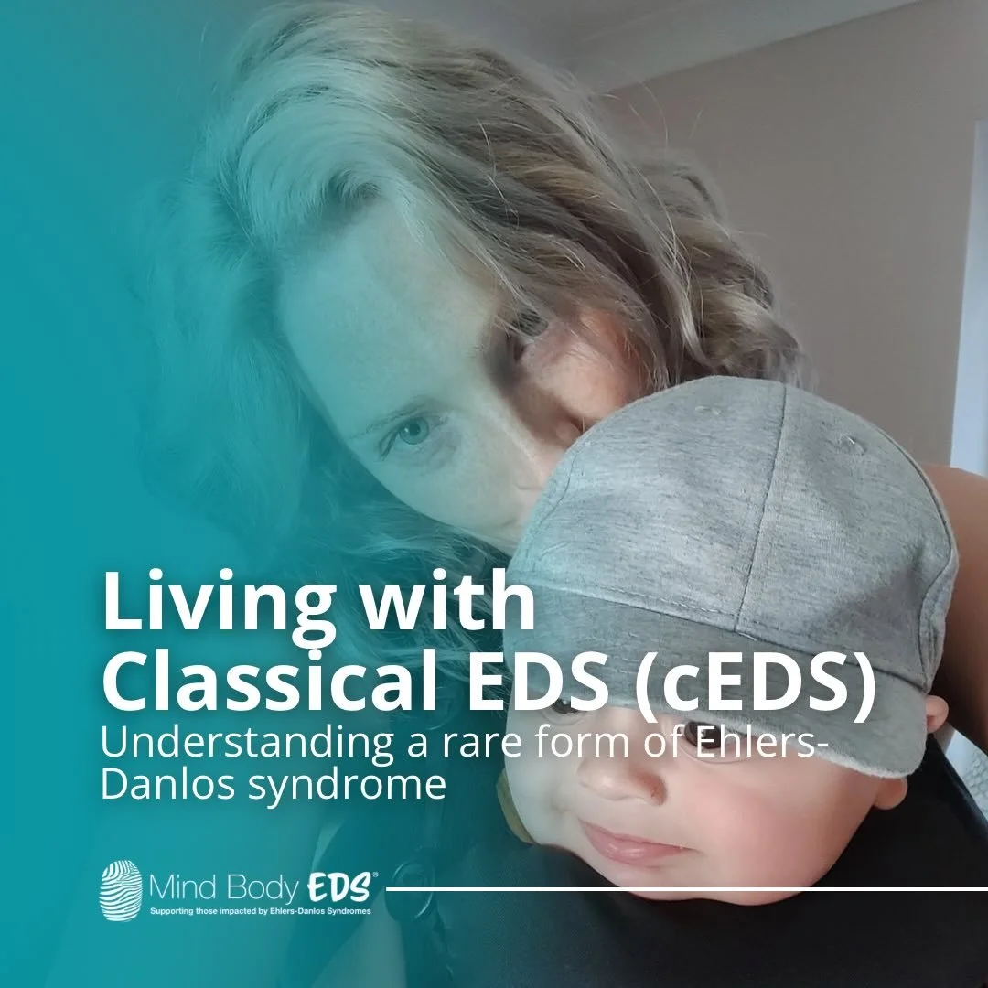 🧬 RARE BUT REAL ✨ Classical EDS (cEDS) is a rare subtype of Ehlers-Danlos syndromes, affecting connective tissues in ways most people can&rsquo;t see. Many face long journeys to diagnosis, like our grant awardee who lived years with pain and uncerta